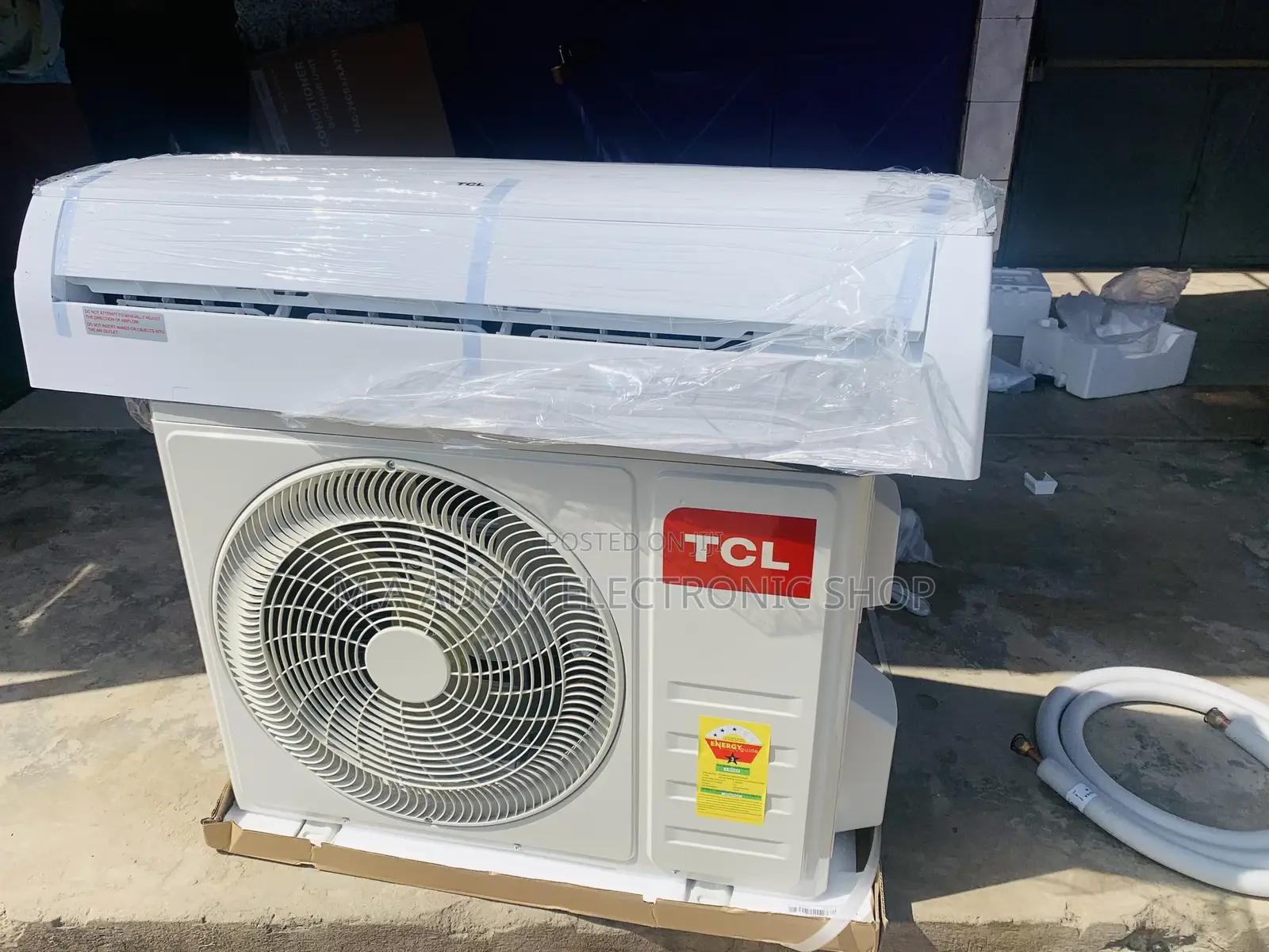 Super Chilling TCL 1.5hp R410 Split Air Conditioner.