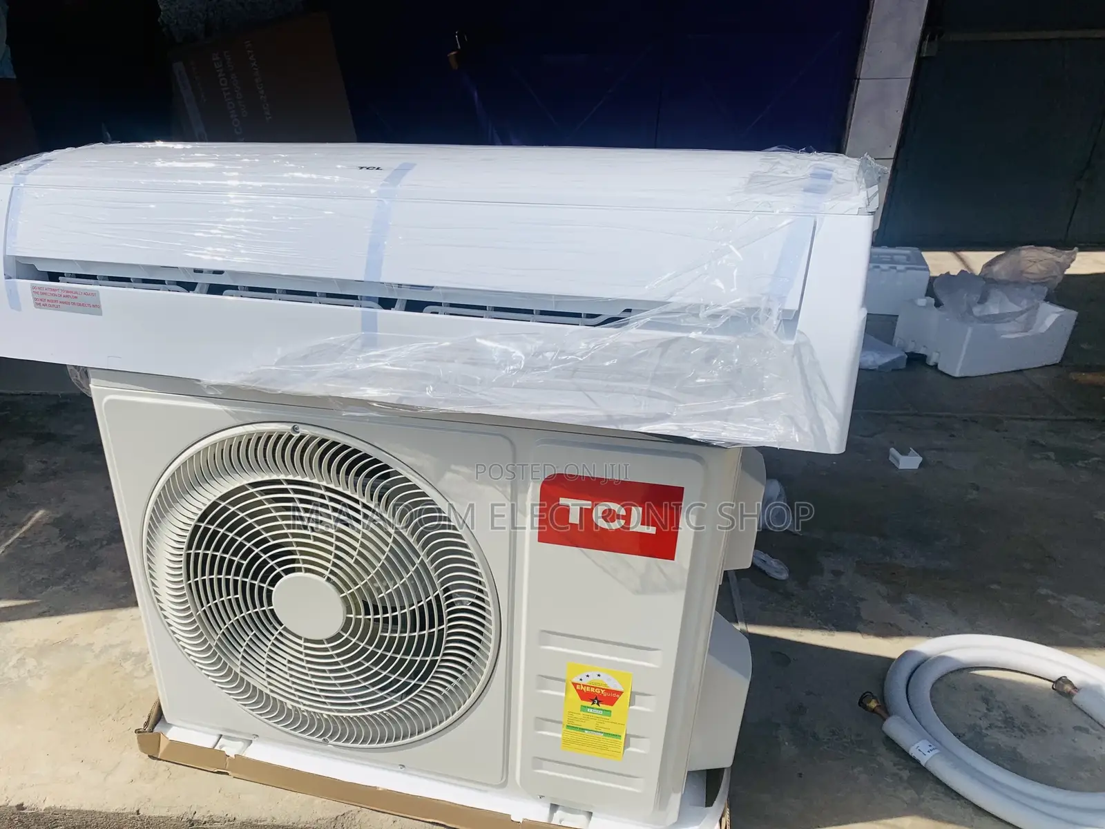Energy Saving TCL 1.5hp Split Inverter Ac(White) 