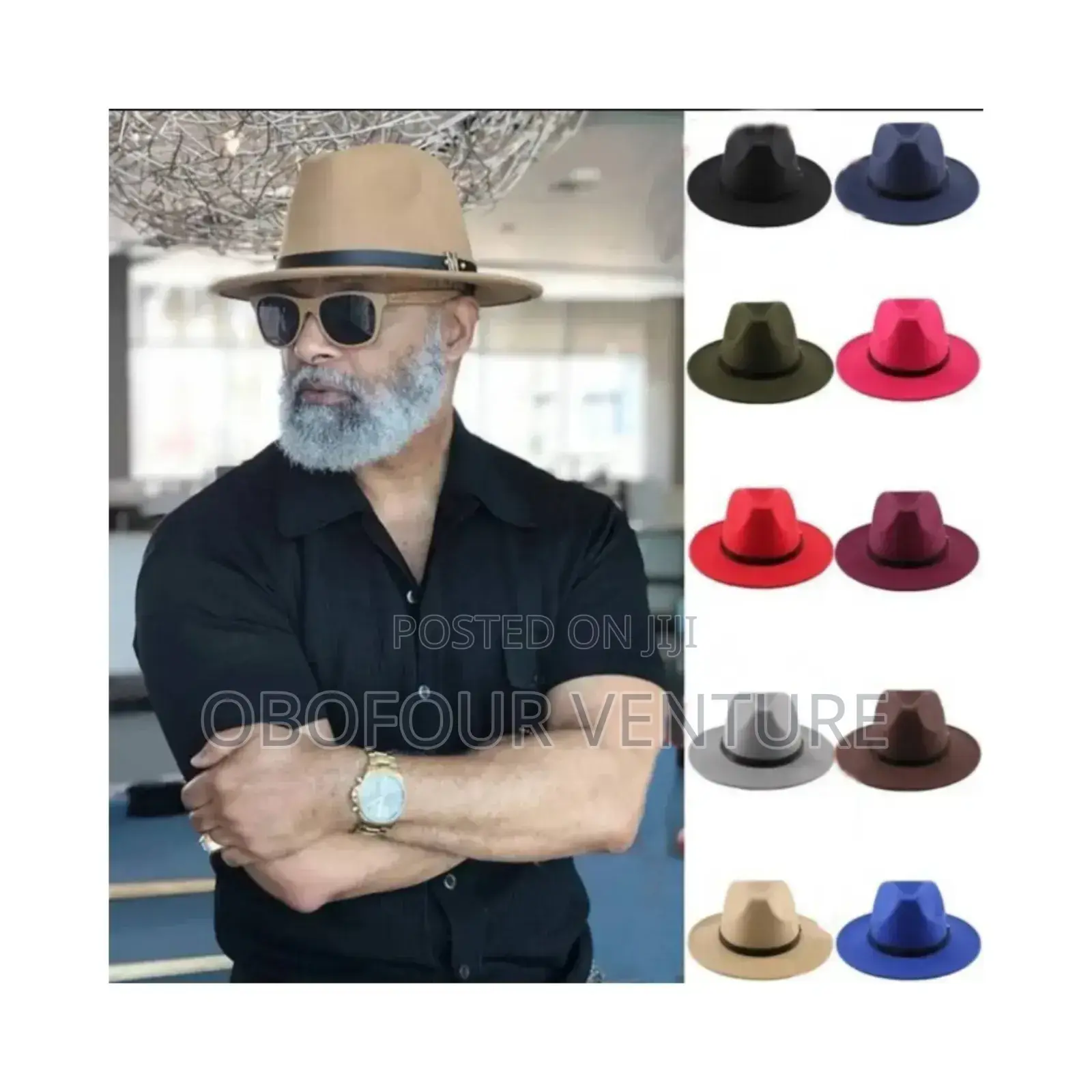 Men and Women Fedora Hat Stylish Hat With Elegant Designs and Hues. Z