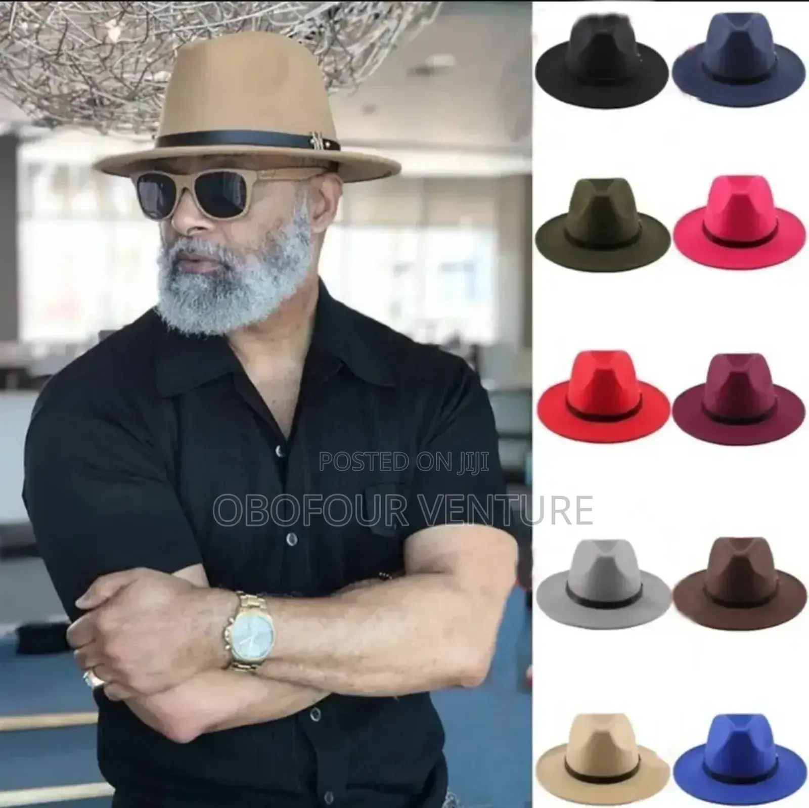 Men and Women Fedora Hat Stylish Hat With Elegant Designs and Hues. Z