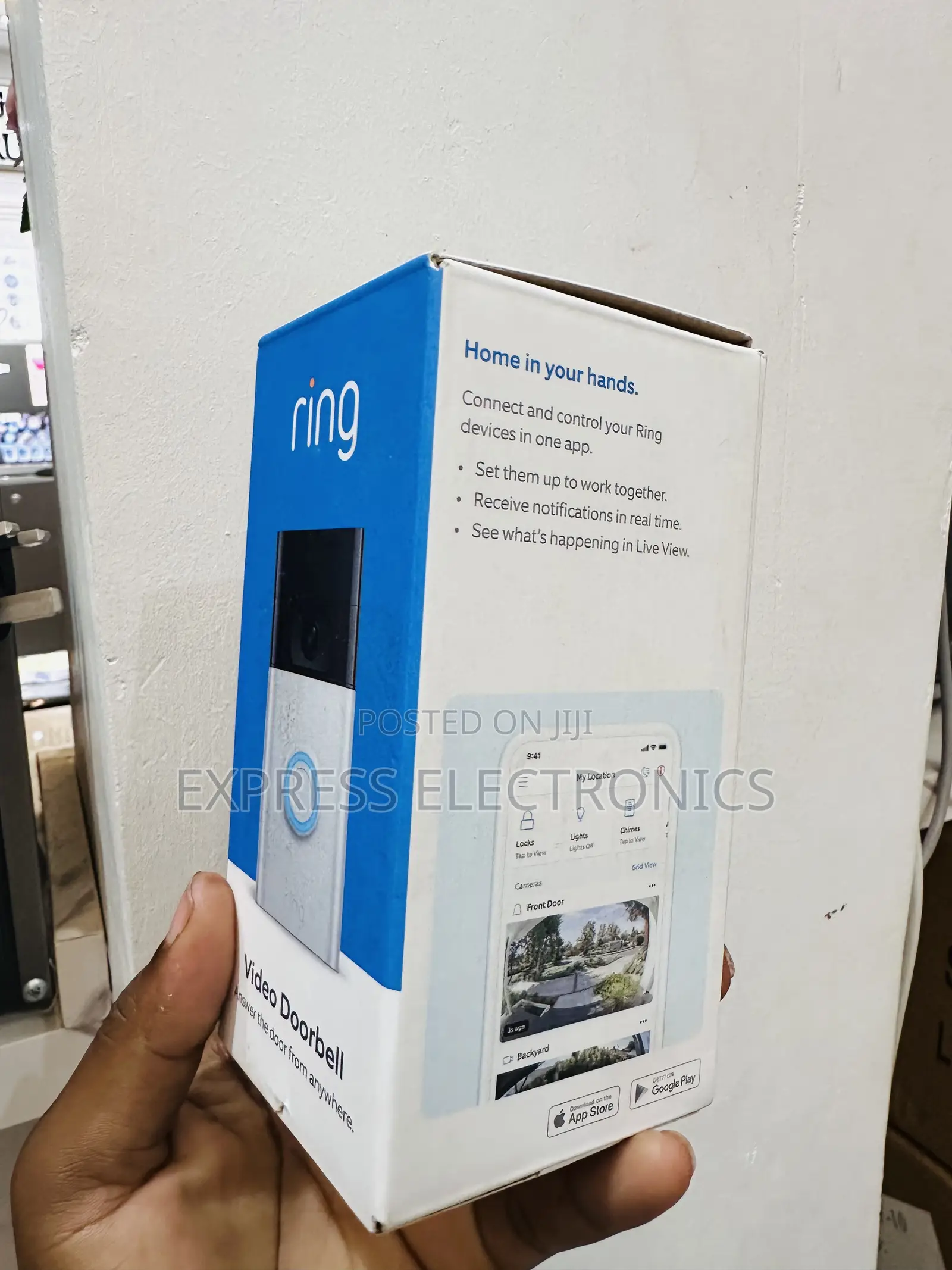 Portable Sleek Video Doorbell Ring