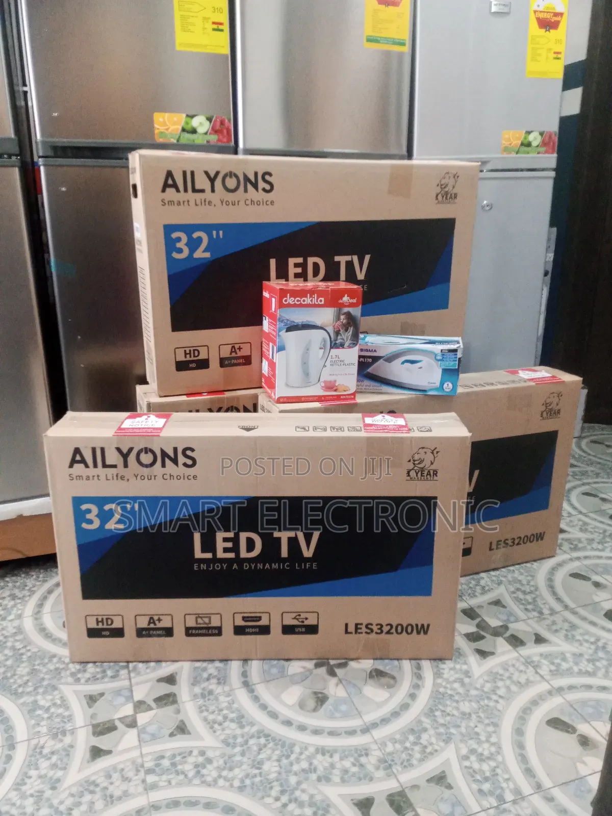 Digital Satellite Television Ailyons T2/S2 LED Television