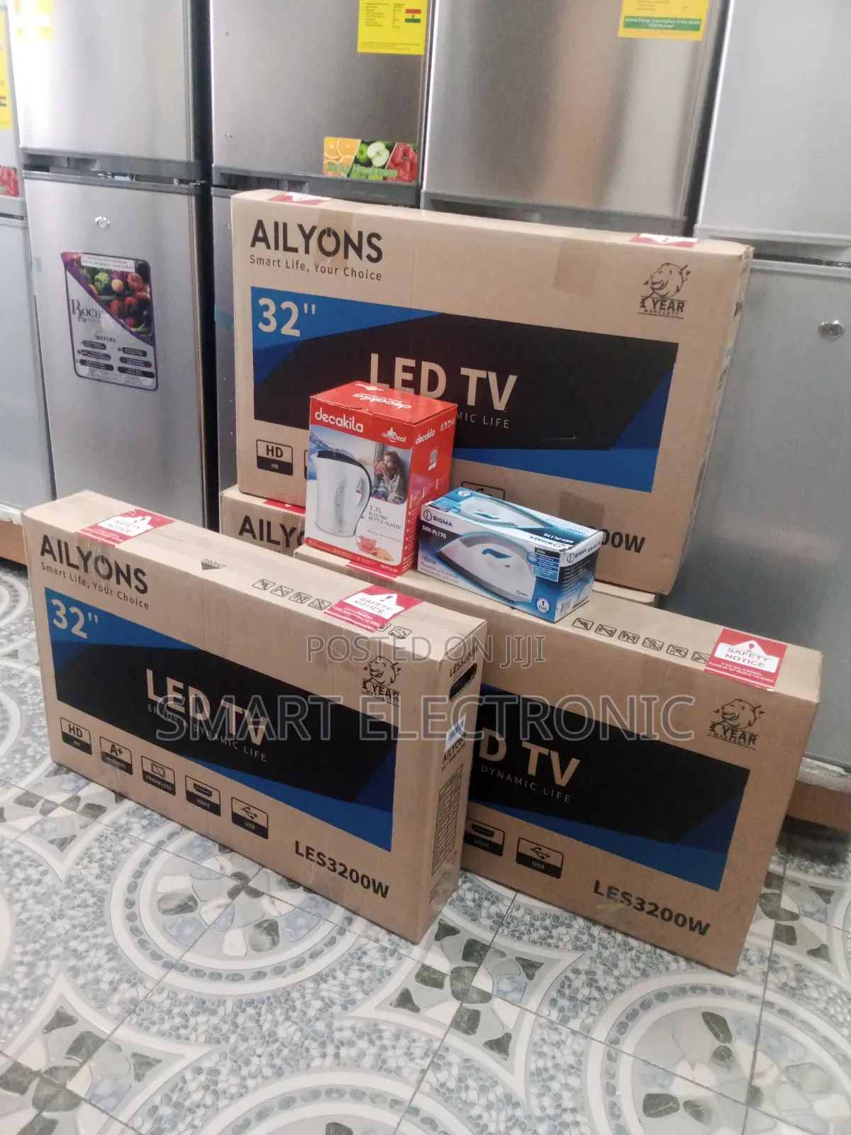 Digital Satellite Television Ailyons T2/S2 LED Television