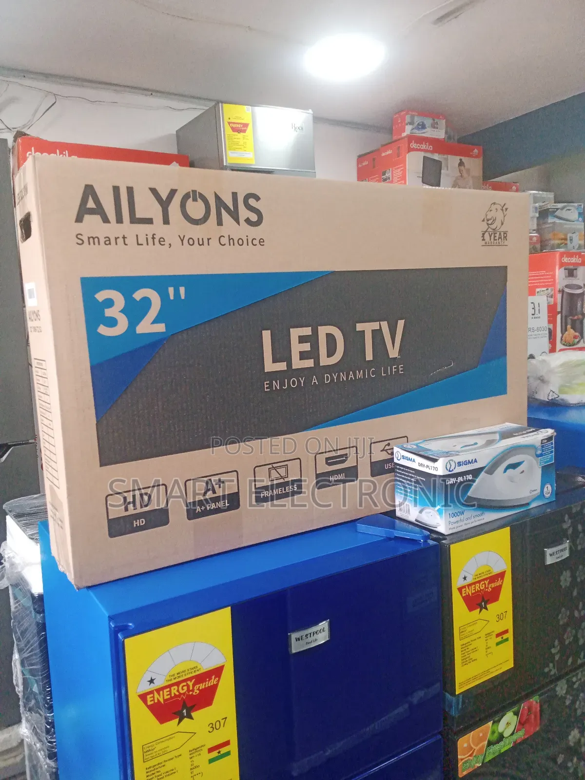 Led Television Ailyons 32inches One Year Warranty Television