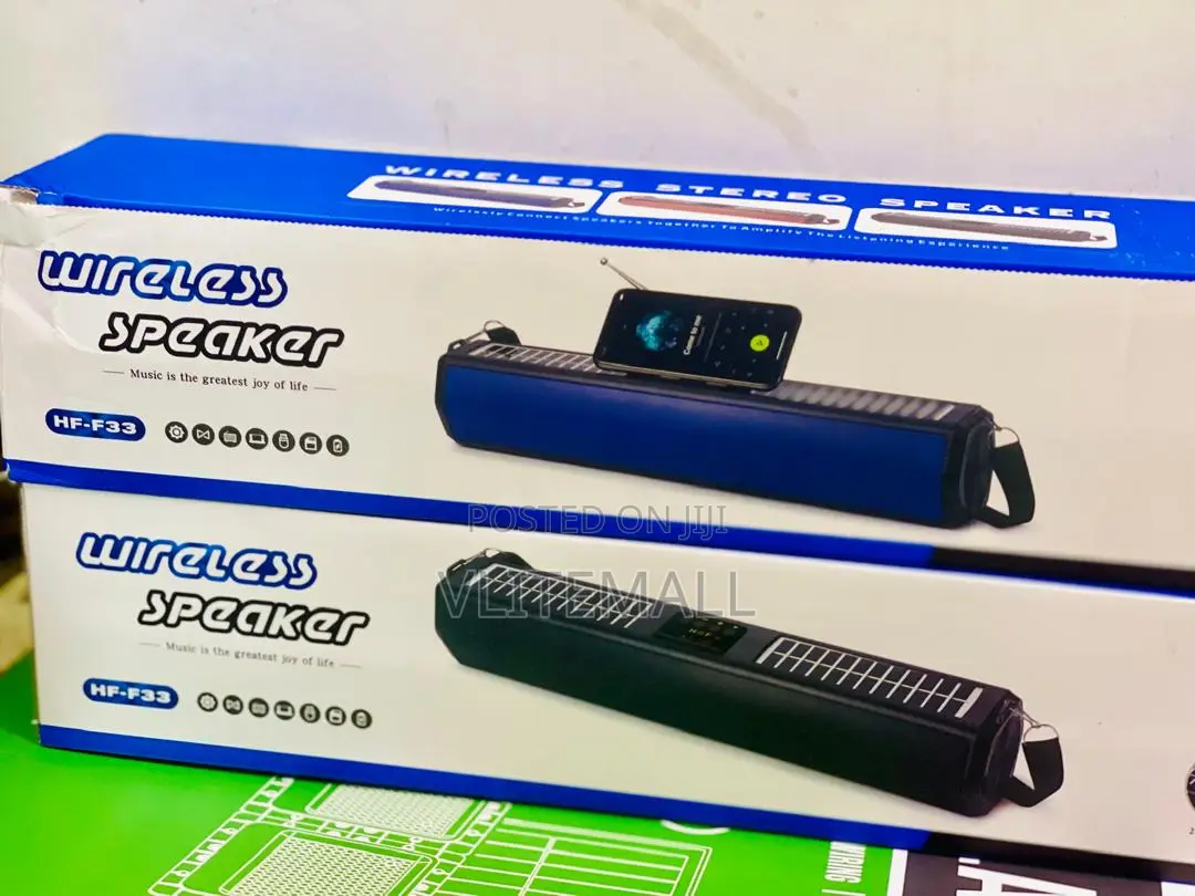 HF-F33 Black/Blue/Red Solar Bluetooth Speaker Radio