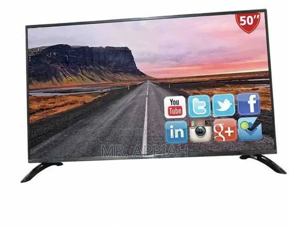 Affordable Nasco 50 Inch Uhd Smart Television(Black).