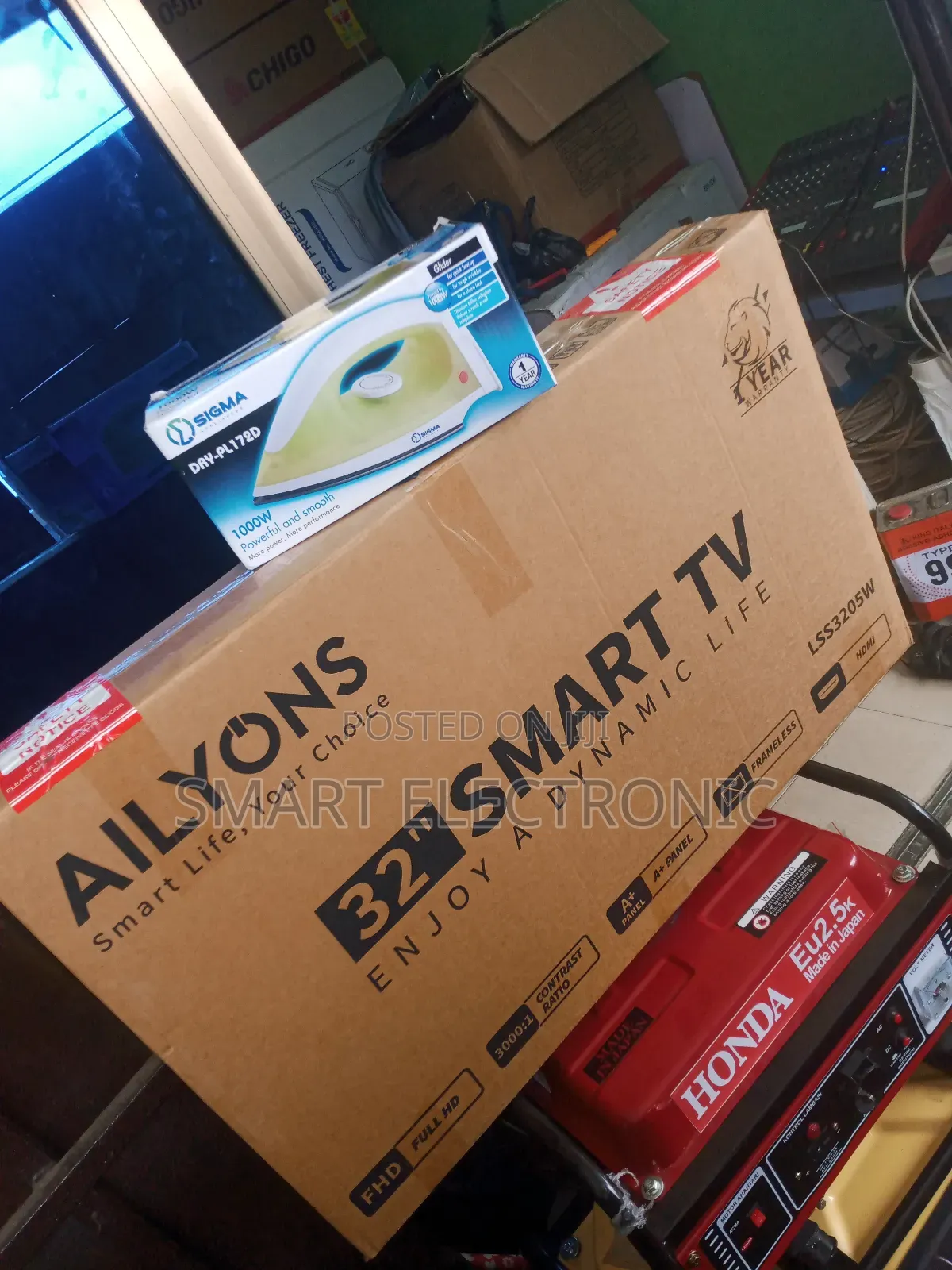 Ailyons Smart Android LED Television Brand New Television