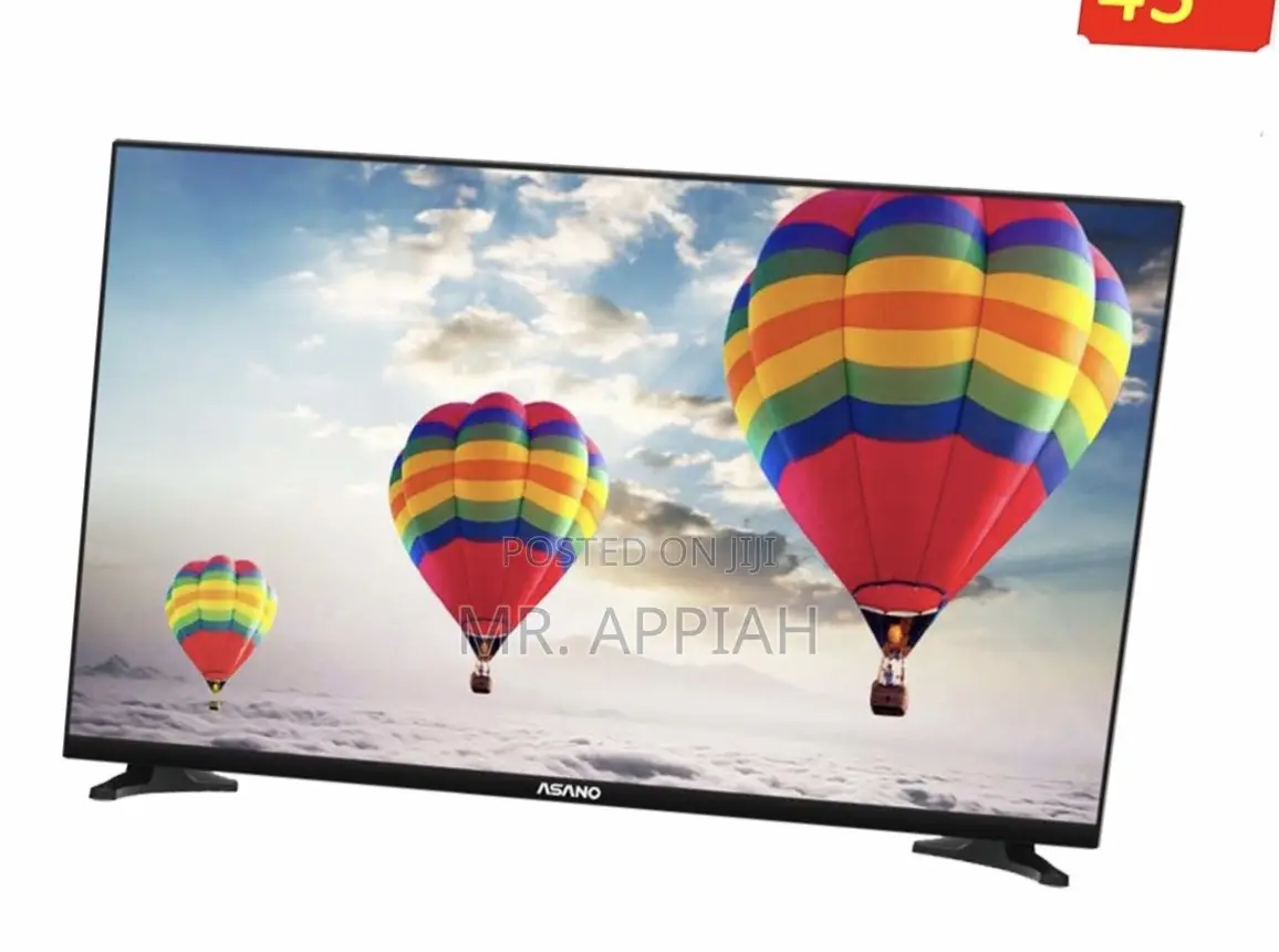 Authentic Asano 43 Inch Smart Digital Satellite Television.