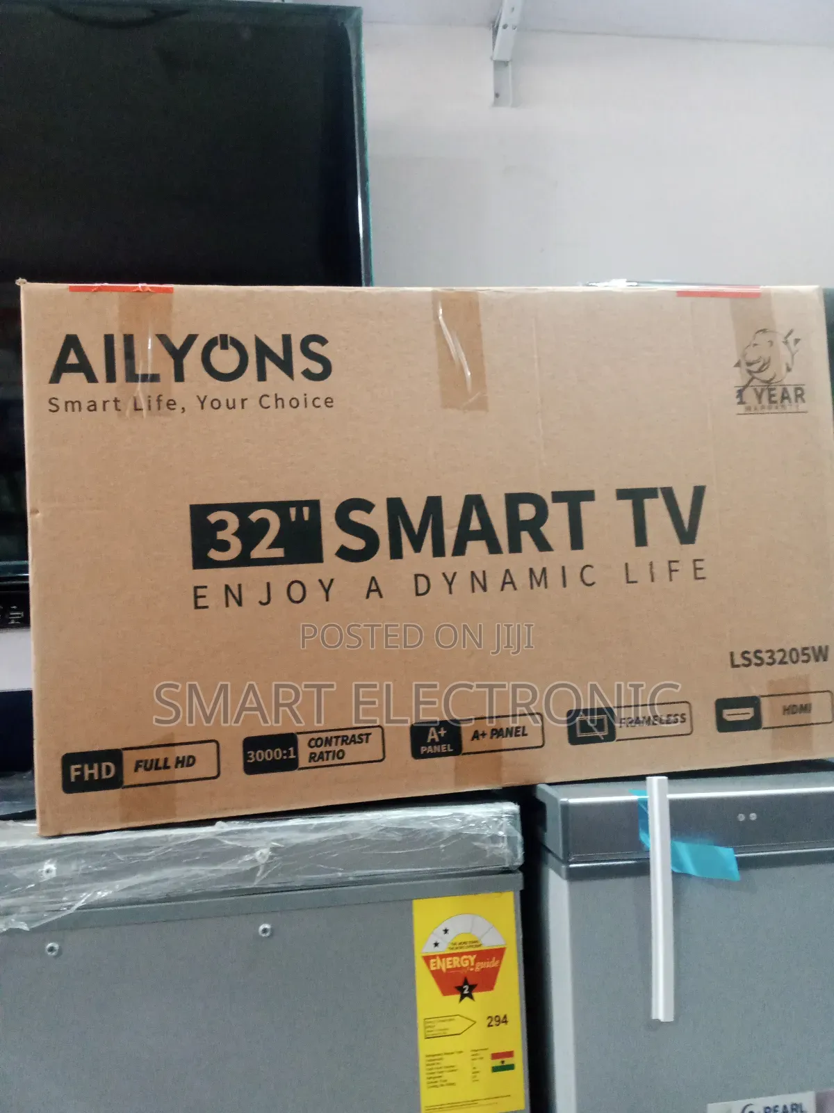 Ailyond Frameless Smart Android Television Affordable