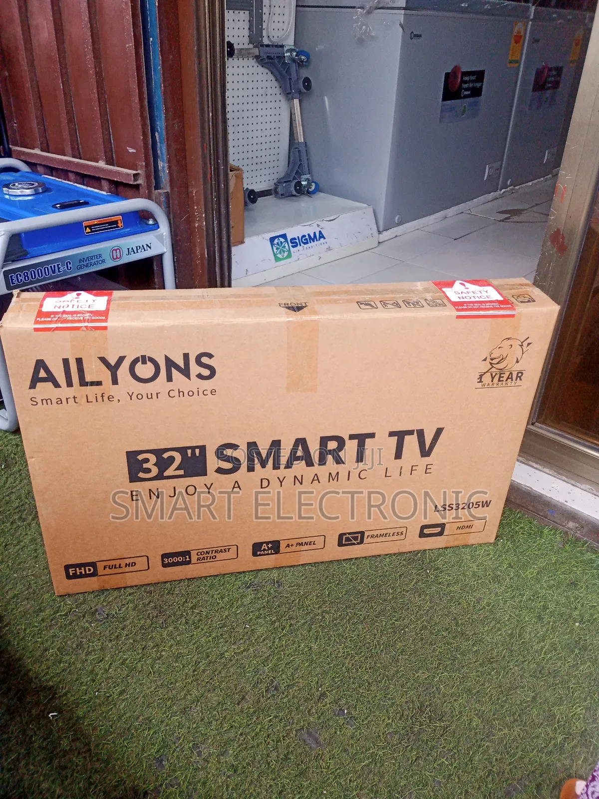 32inches Ailyons Smart Android Bran New Television T2/S2