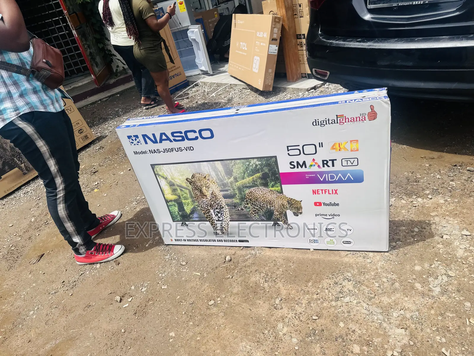 Newly Television Uhd Smart Nasco 50” Slim