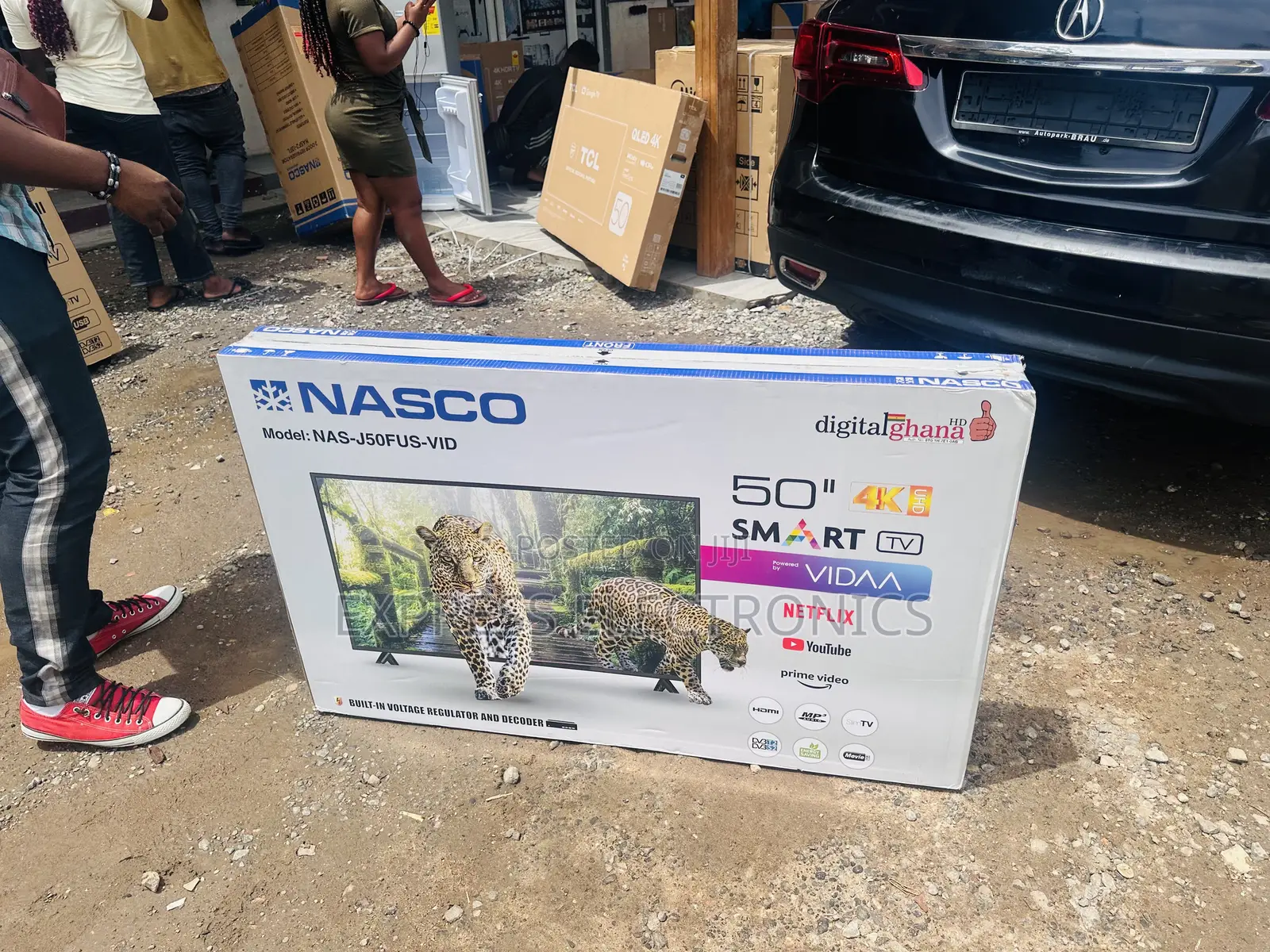 Text Us for Your Nasco 50” Uhd Smart Television