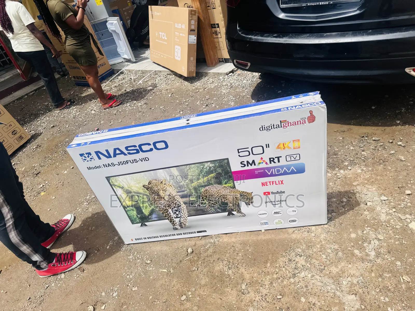 Text Us for Your Nasco 50” Uhd Smart Television