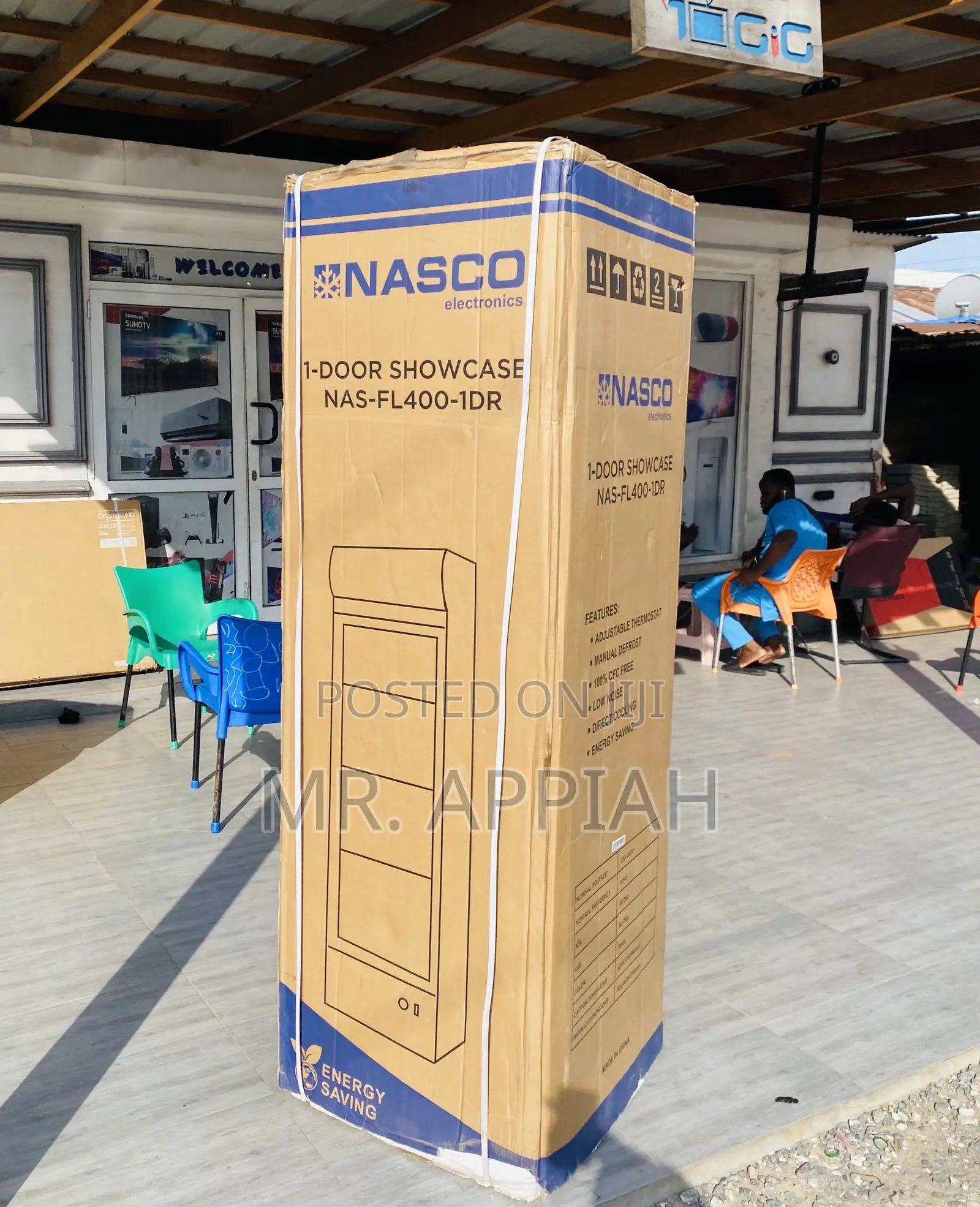 Buy Reliable Nasco 1 Door Display Fridge(Nas-Fl350-1dr).