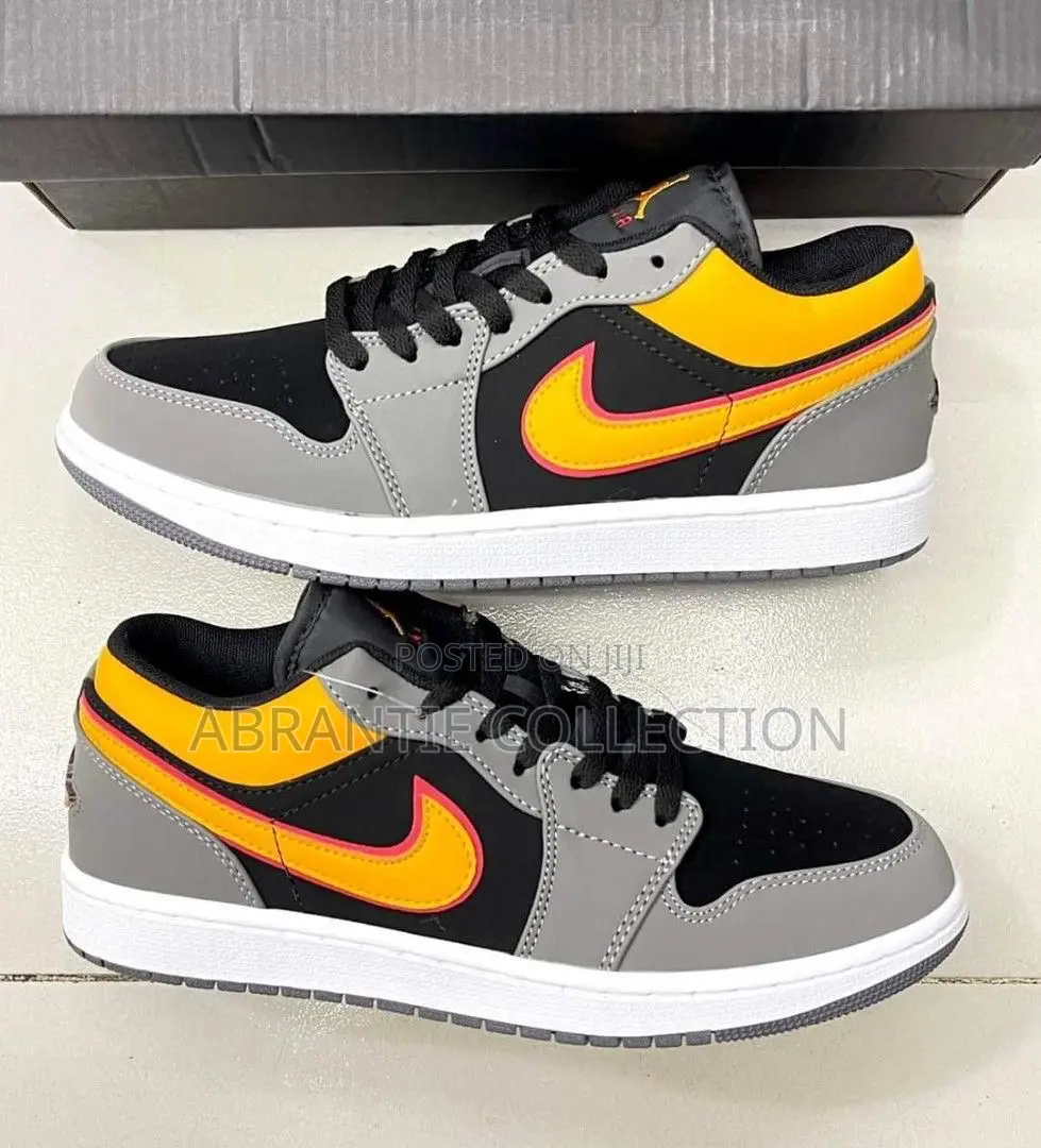 Nike Air Jordan 1 Low Grey/Orange