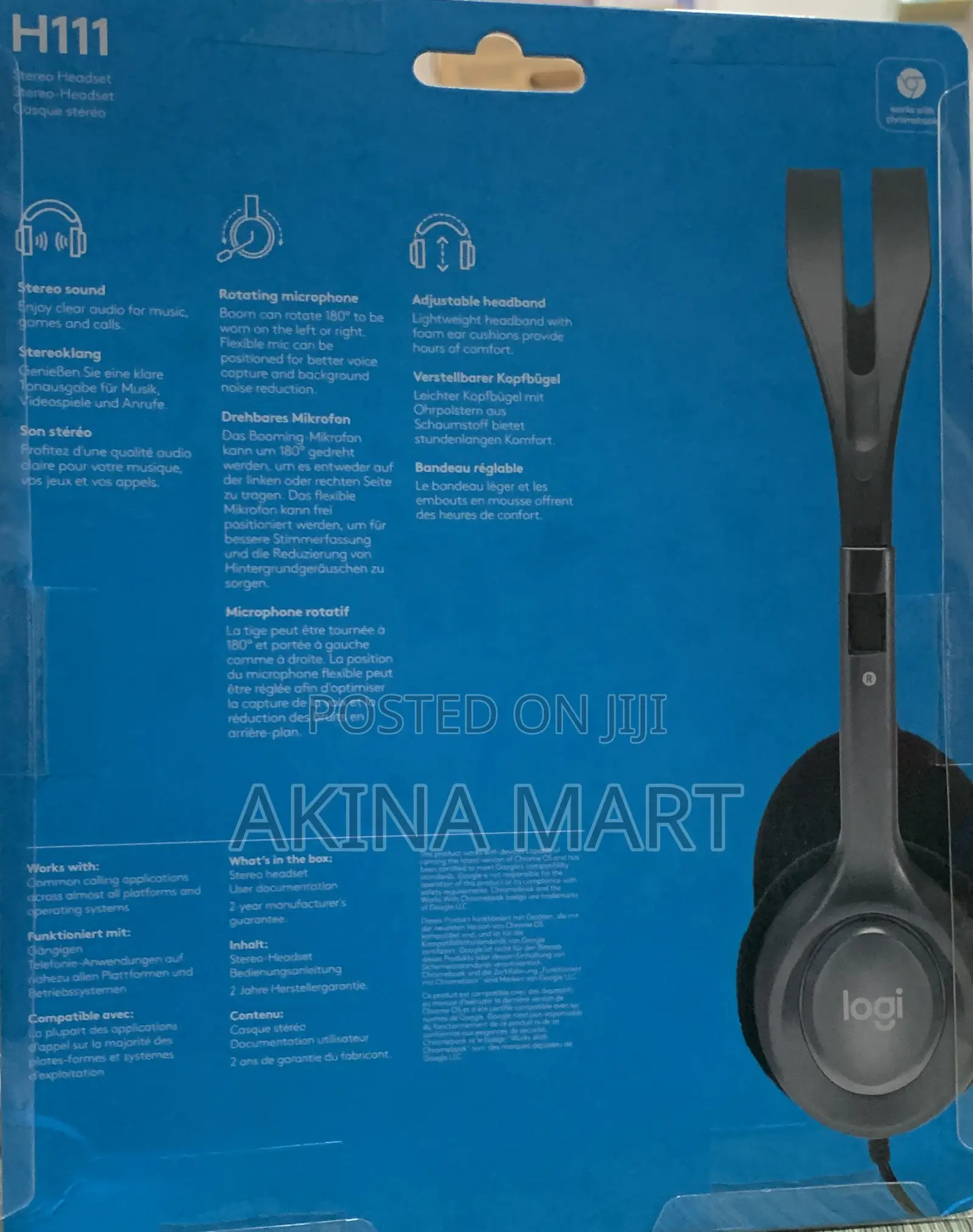 Logitech H111 Stereo Headset