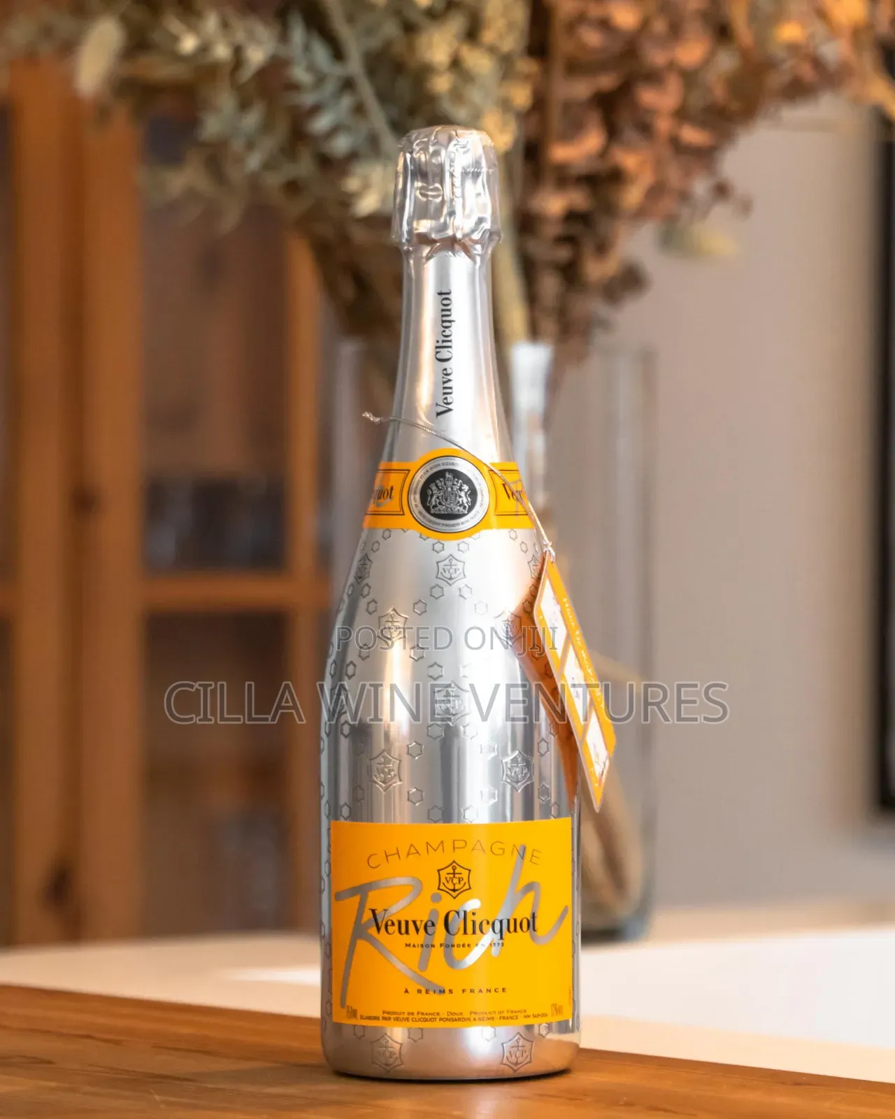 Veuve Clicqout Brut Rich 75cl Champagne .