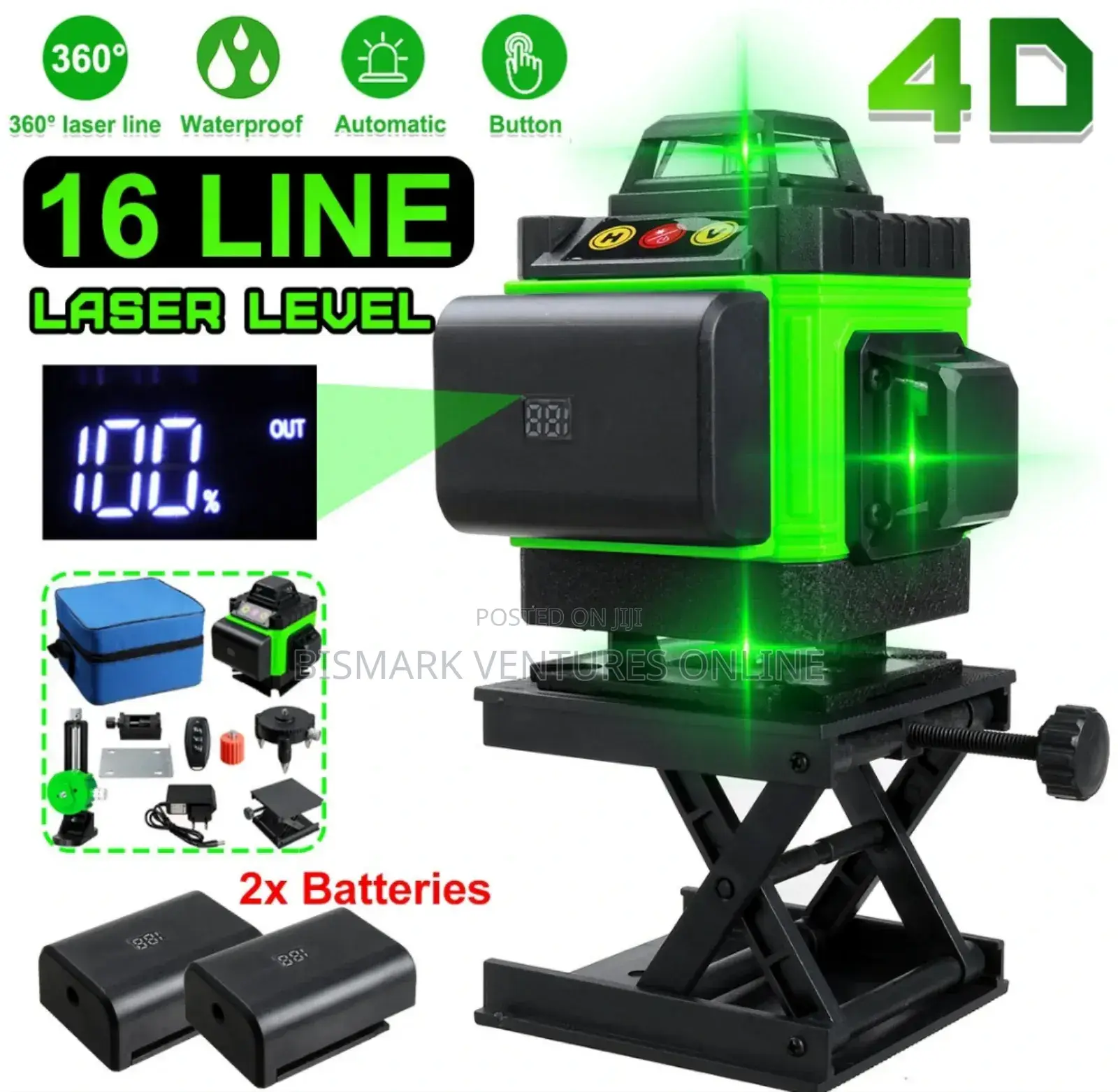 16 Lines 4D Laser Digital Level Green.