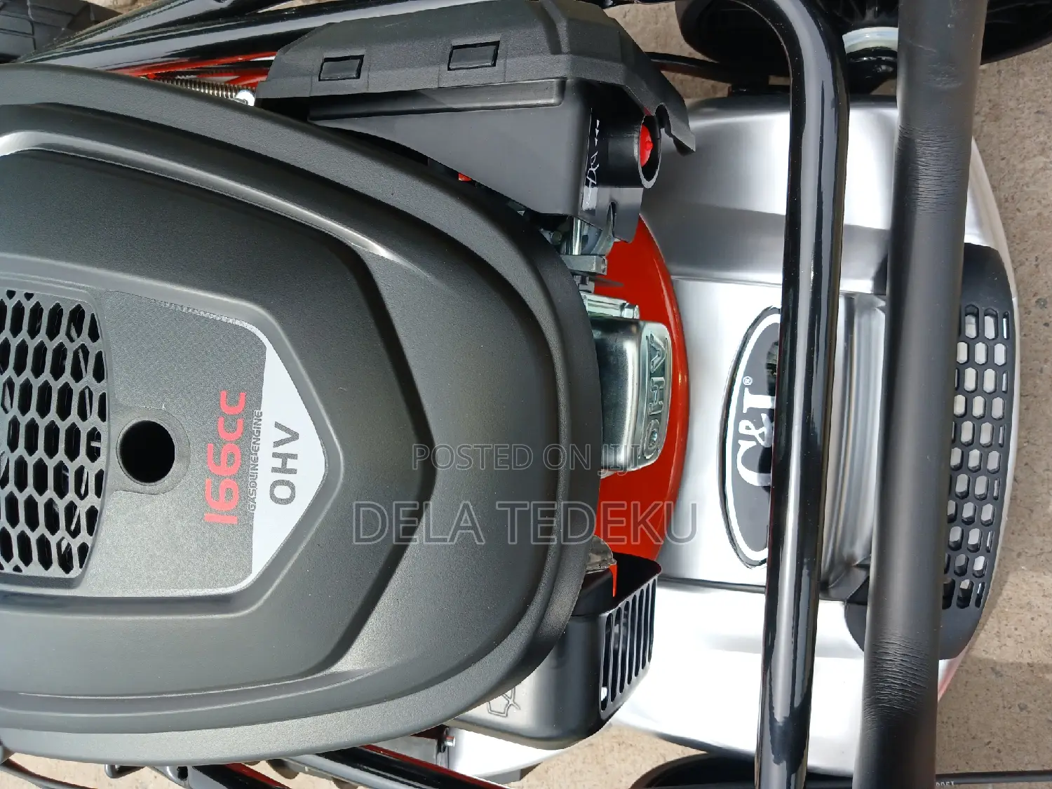 6.9hp C J Lawn Mower 166cc,/ at Caprice Bus Stop