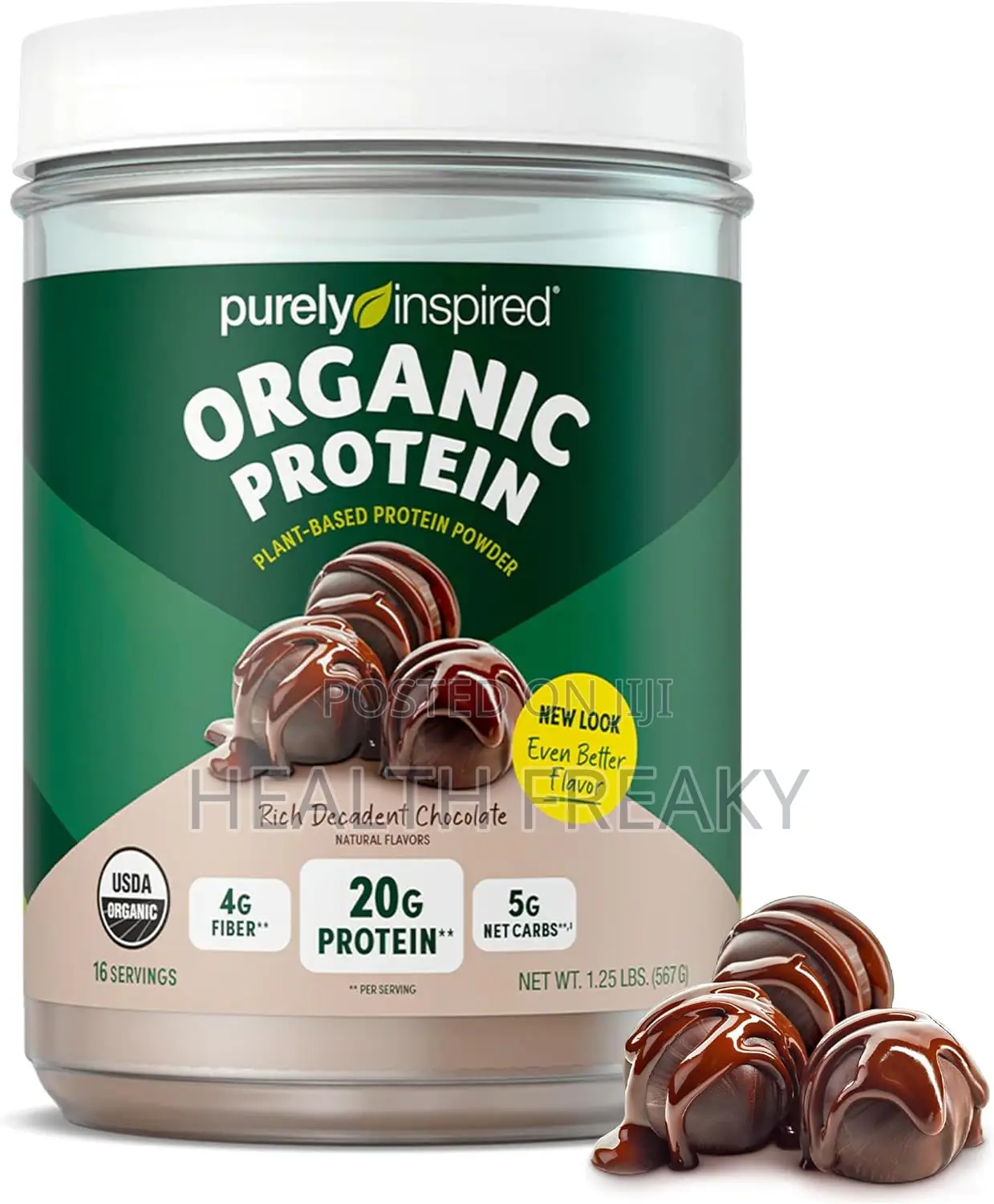 Organic Plant Protein Purely Inspired Vegan Plant Protein