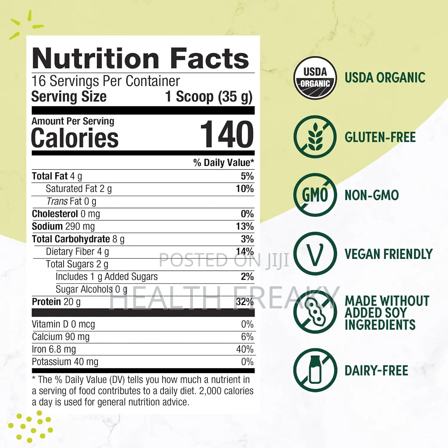 Organic Plant Protein Purely Inspired Vegan Plant Protein