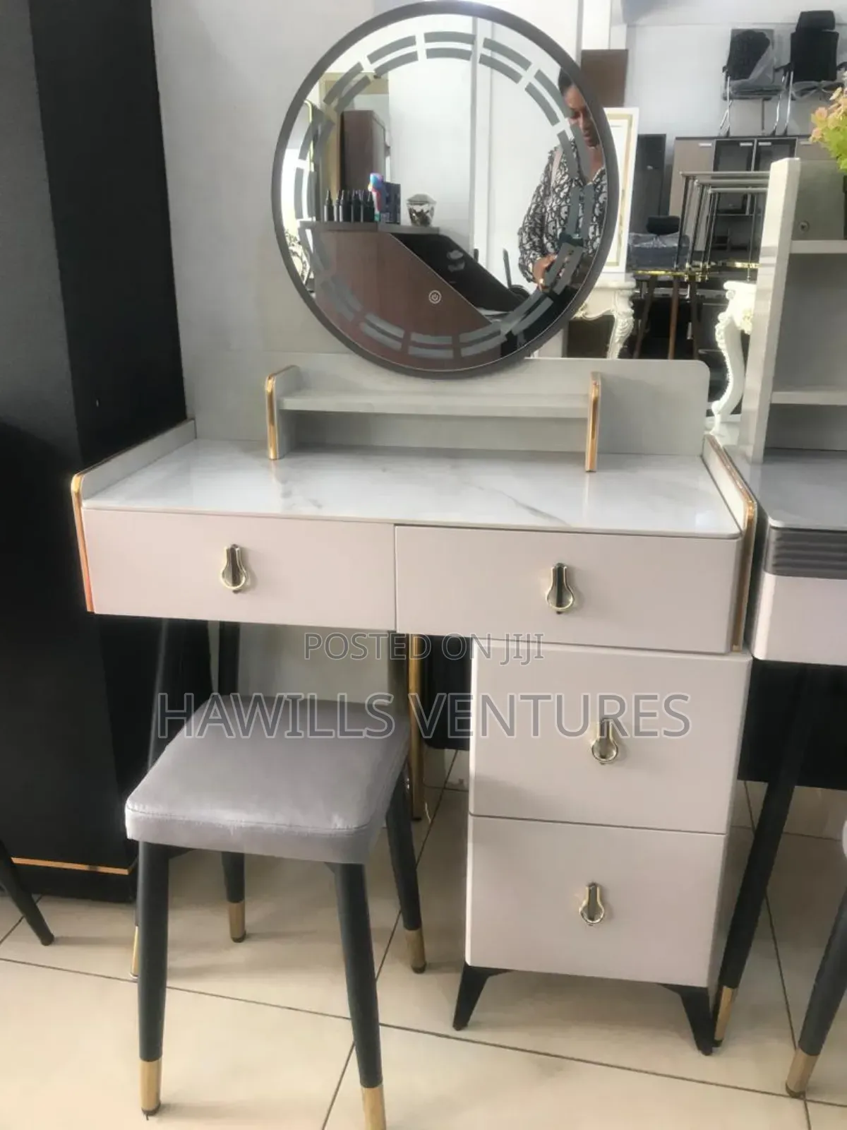 Dressing Mirror With Light