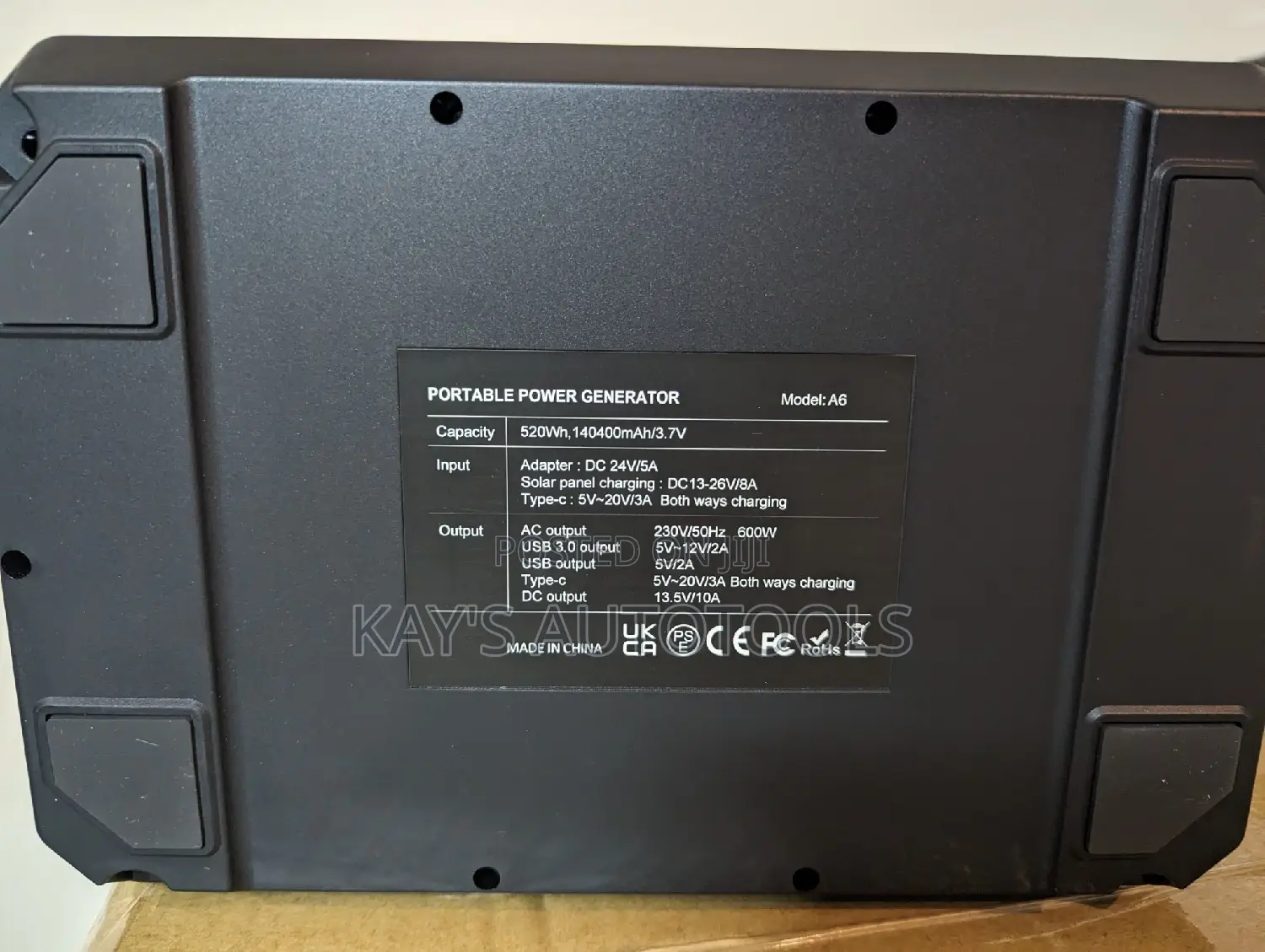 High Quality Powertank600 600w 520wh Portable Power Station