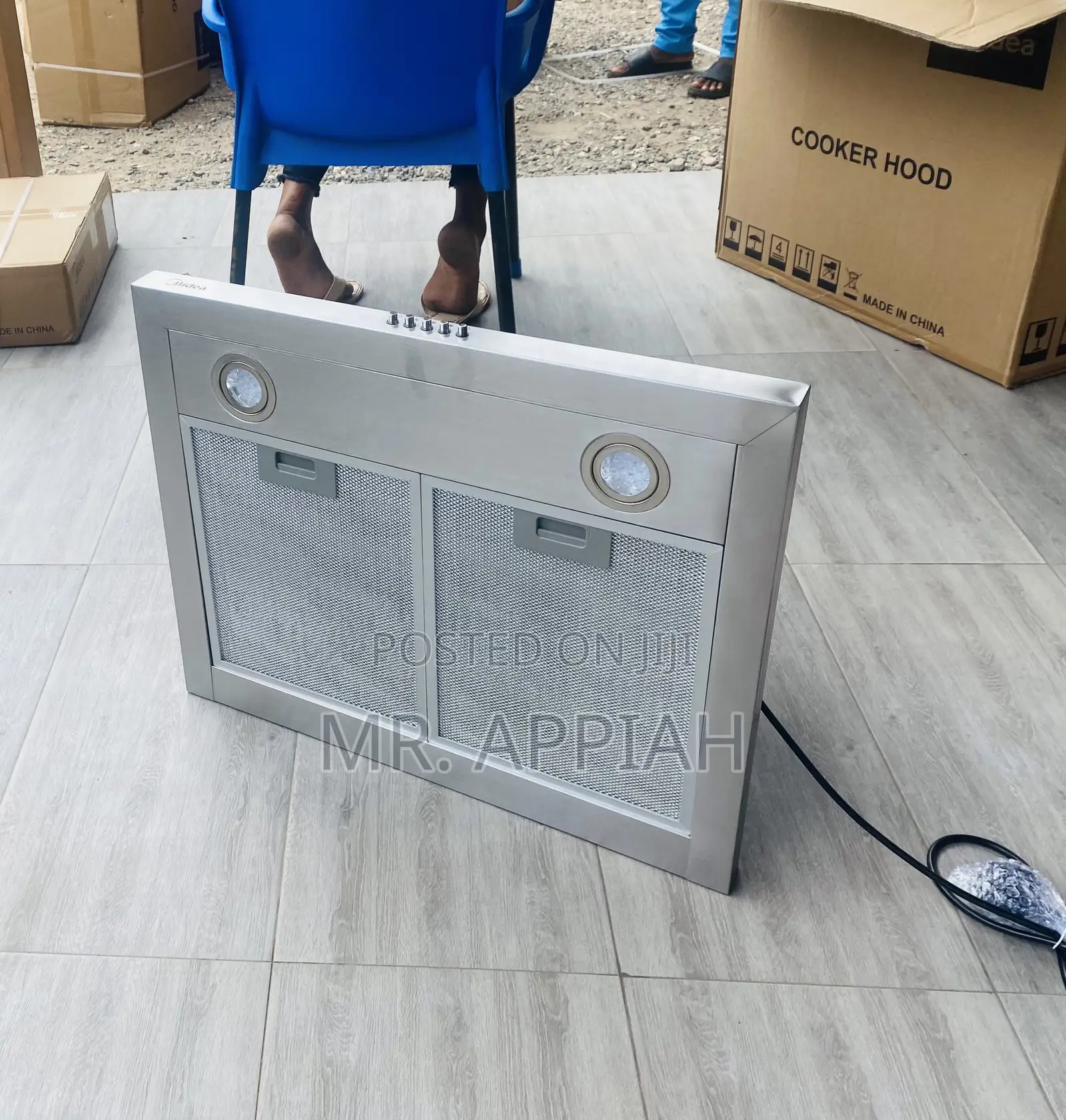 Classic MIDEA 60cm T-Shape Ranghood (60M21)Gray.