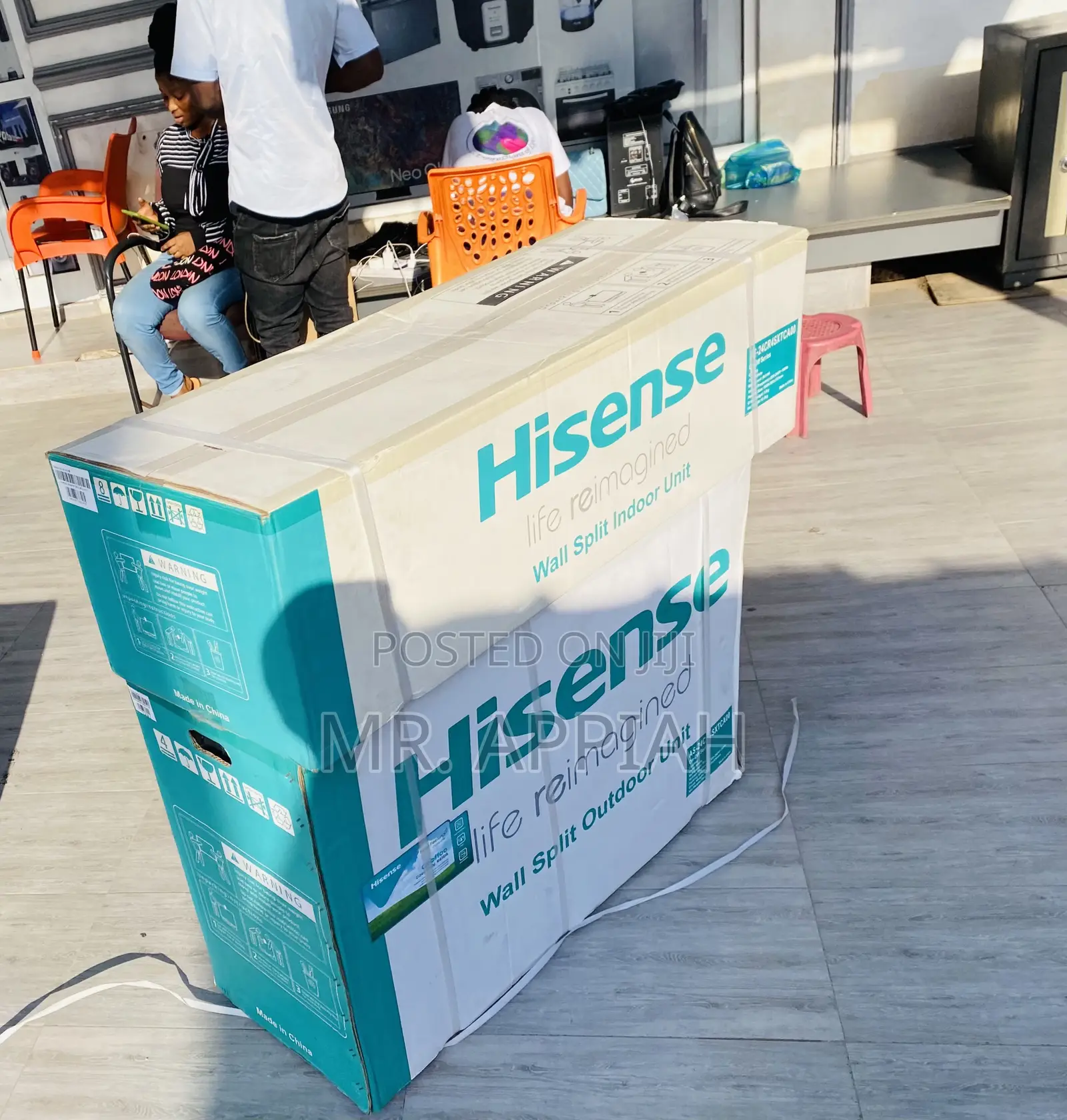 Quality Split Type Hisence 2.5hp Air Conditioner(White).