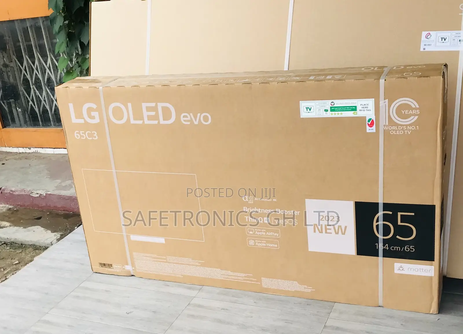 65C3 Glossy OLED LG Smart Crystal UHD Electric Tv 