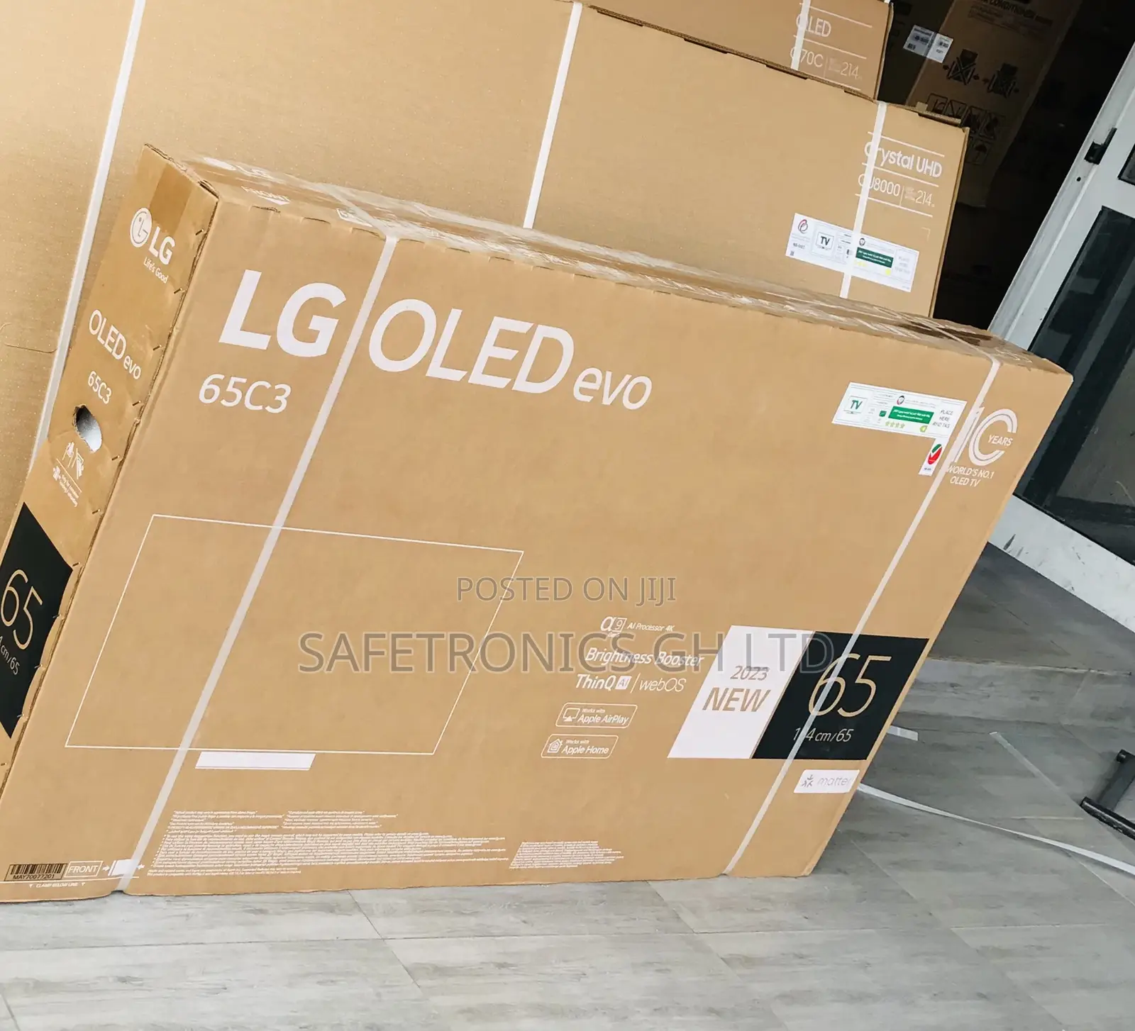 65C3 Glossy OLED LG Smart Crystal UHD Electric Tv 