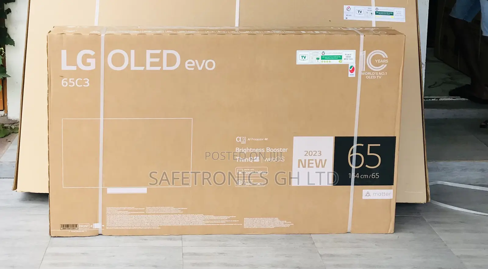Smart 65C3 Electric Glossy OLED Crystal UHD Television 