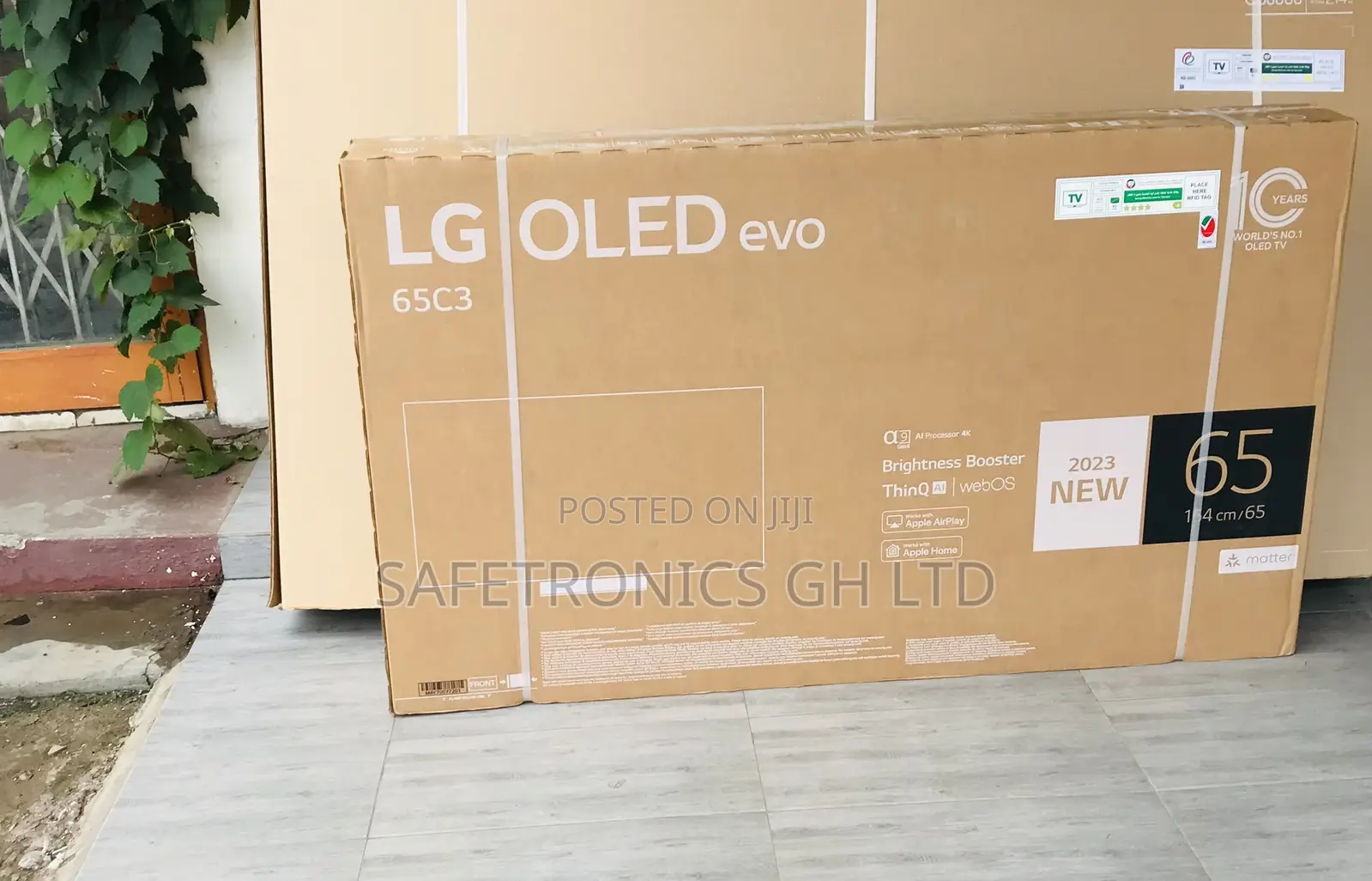 Smart 65C3 Electric Glossy OLED Crystal UHD Television 
