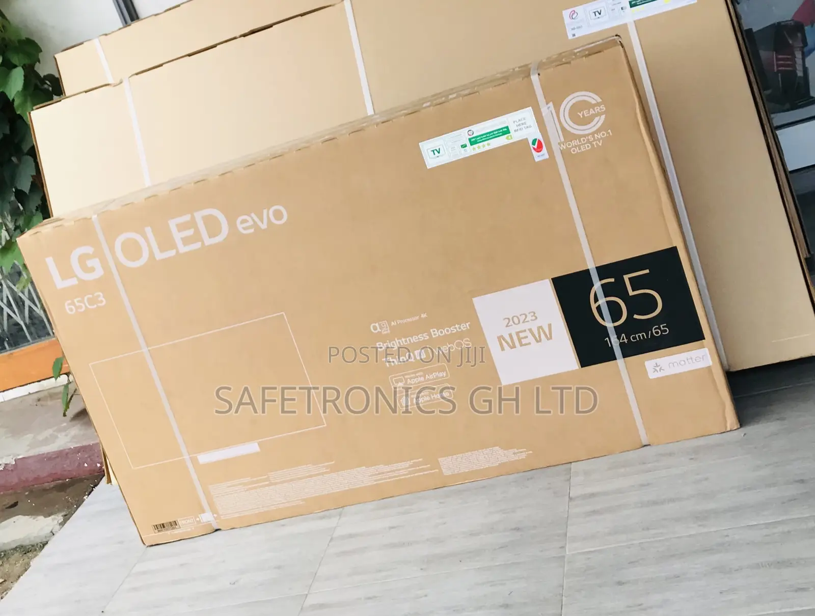 Crystal UHD Smart OLED LG 65C3 Inches Television 