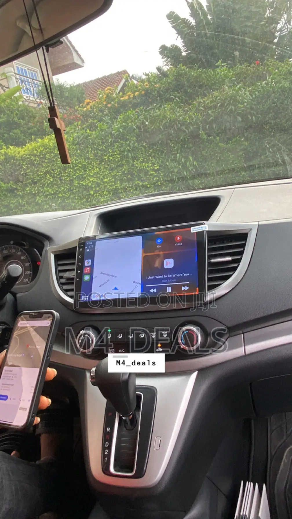 Honda CRV 2015 Model Apple Carplay Stereo System Upgrade