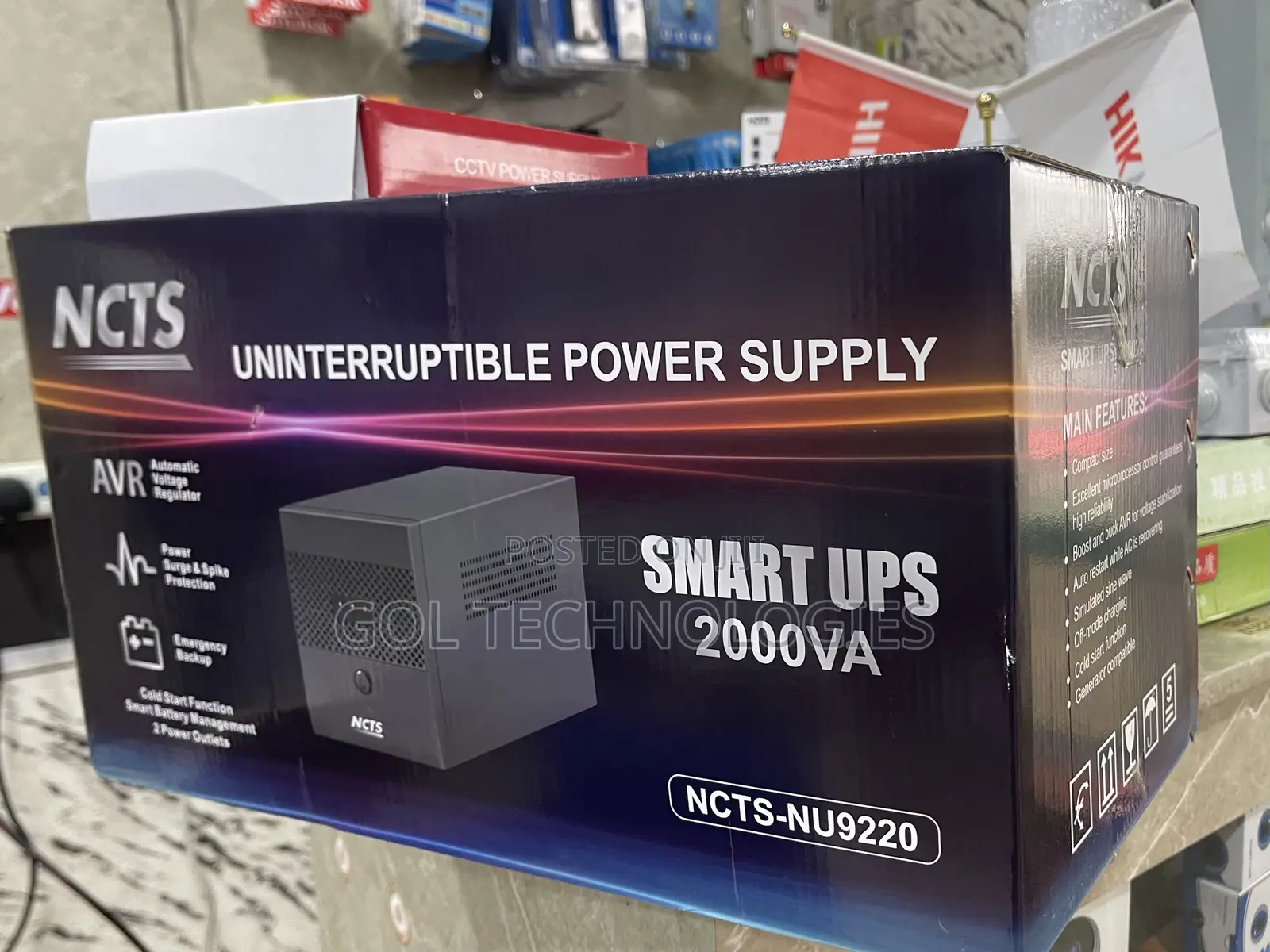 UPS 2000va Smart NCTS Quality Brand 2kva