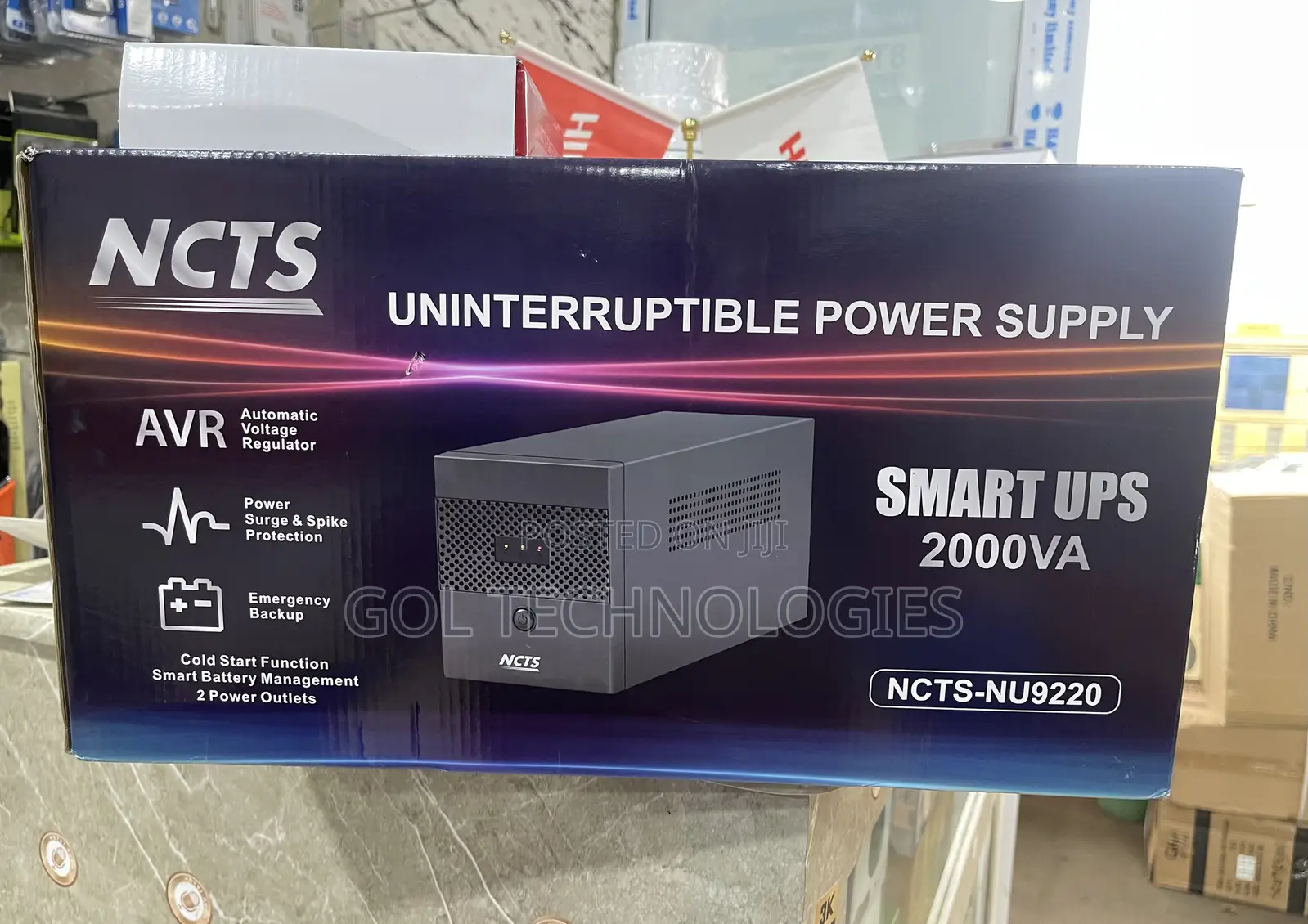 UPS 2000va Smart NCTS Quality Brand 2kva