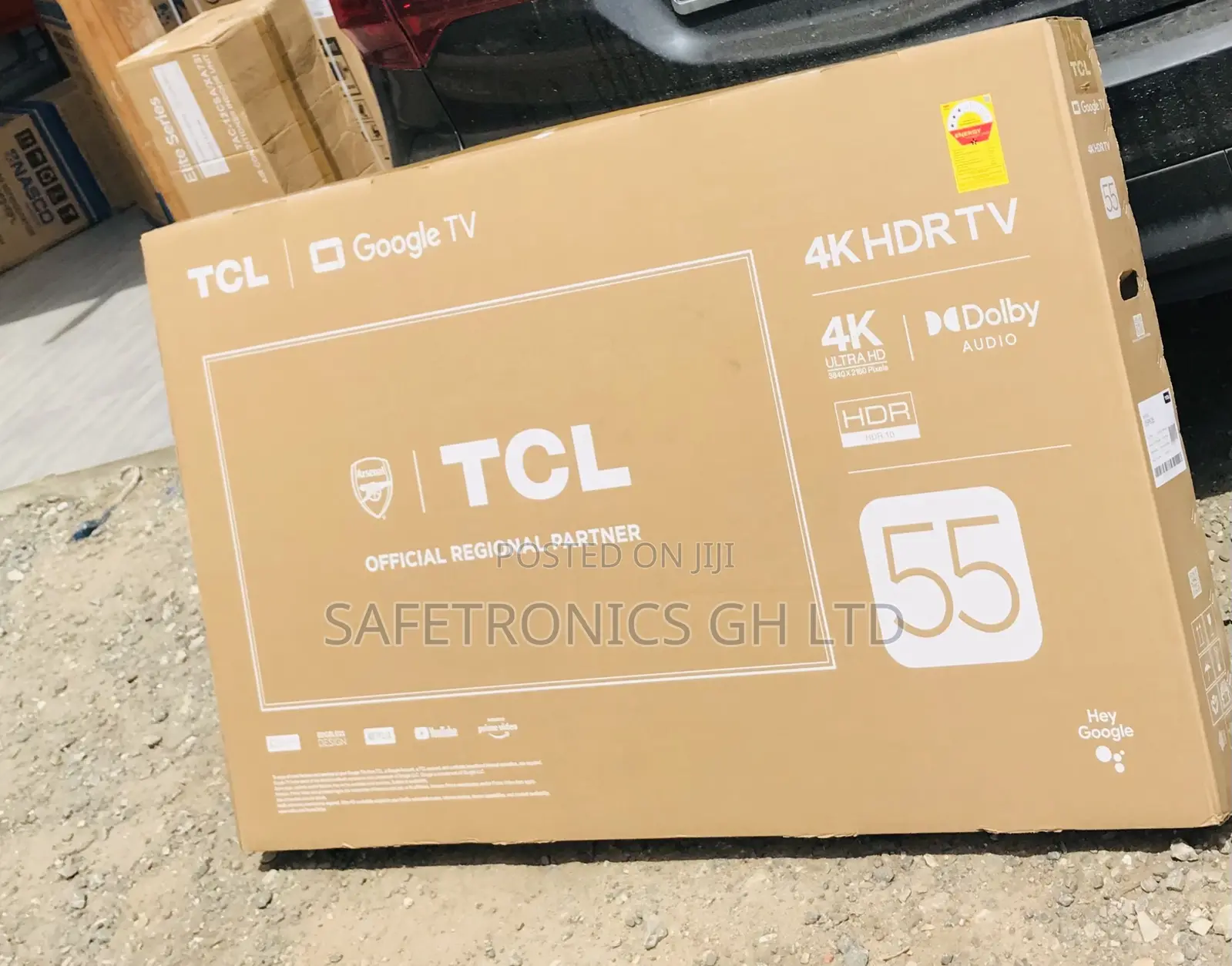 Led UHD Smart Crystal TCL 55 Inches Glossy Television