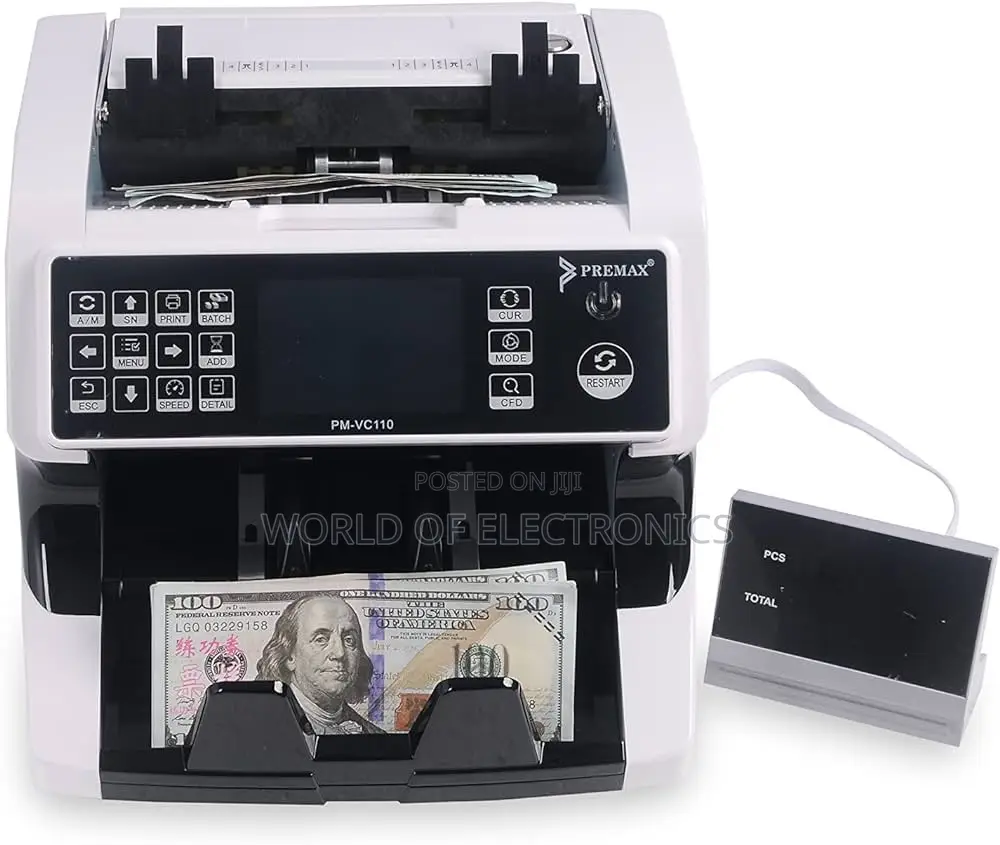 Premax Multi-Currency Value Counting Machine, PM-VC110