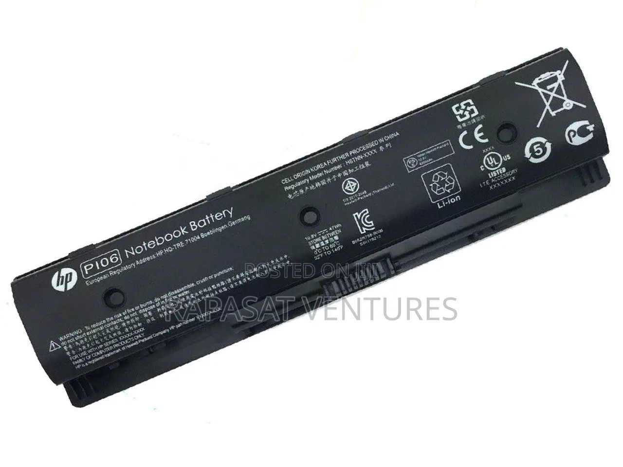 HP PI06 Notebook Original Battery