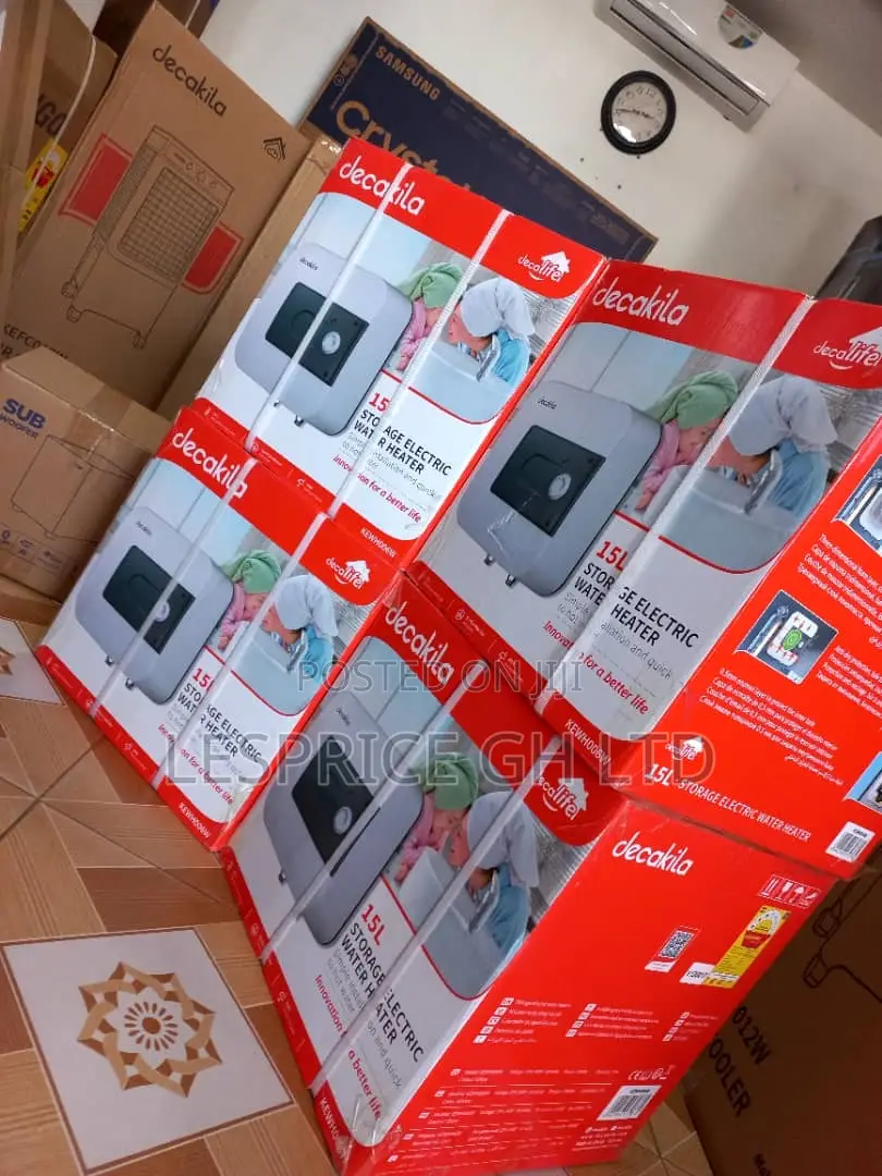 Fresh in Box Decakila 15L Water Heater
