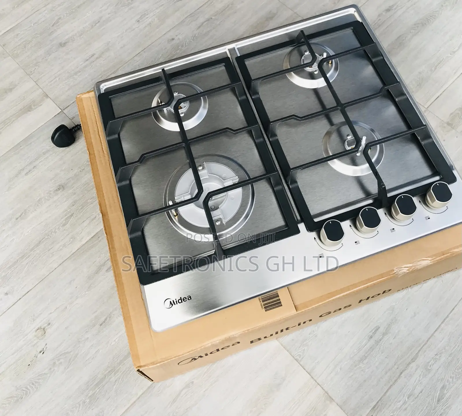 Sealed Gray 4 Hobs Electric 60G40ME Midea Cooker 