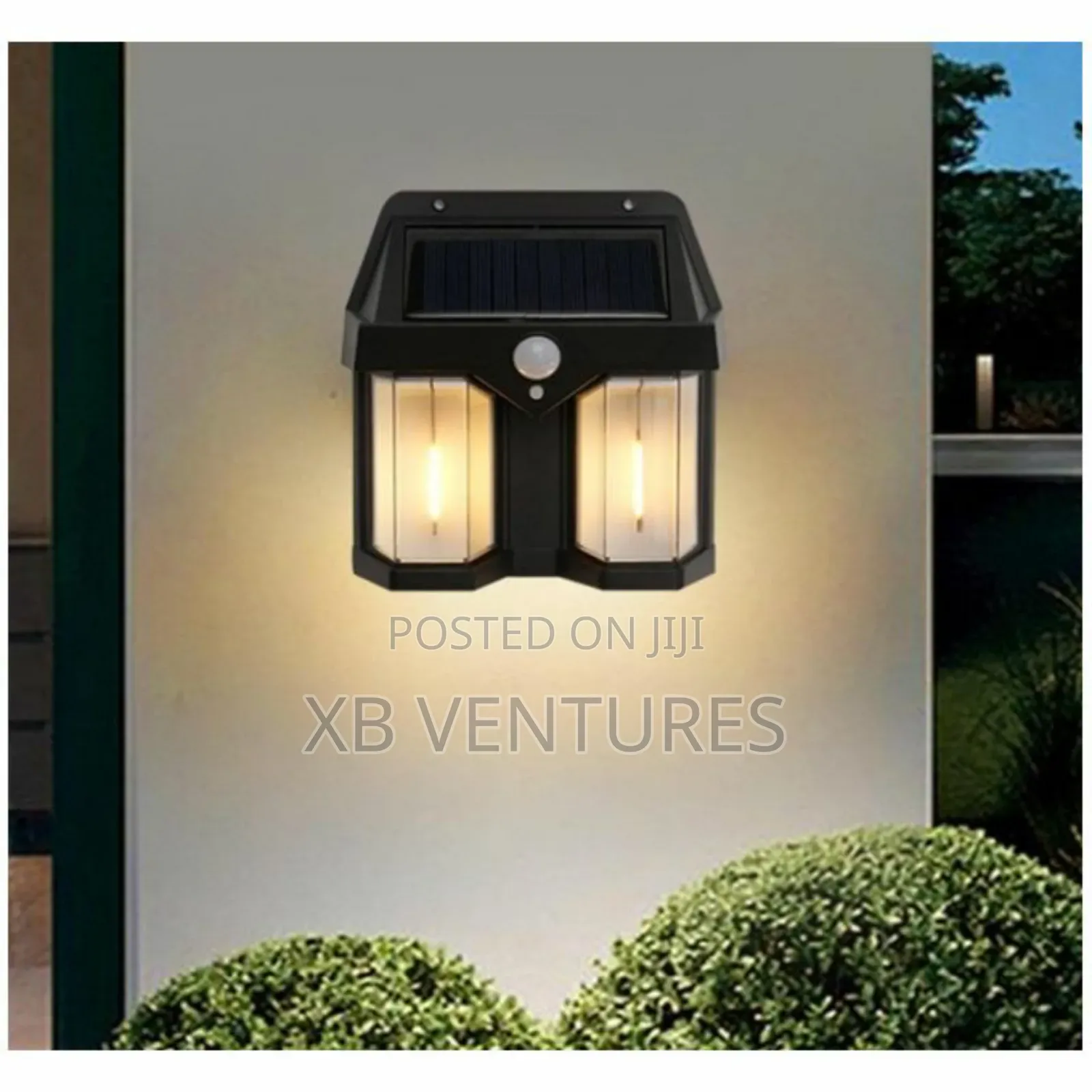 3 Modes Waterproof Tungsten Solar Outdoor Wall Light 2LED