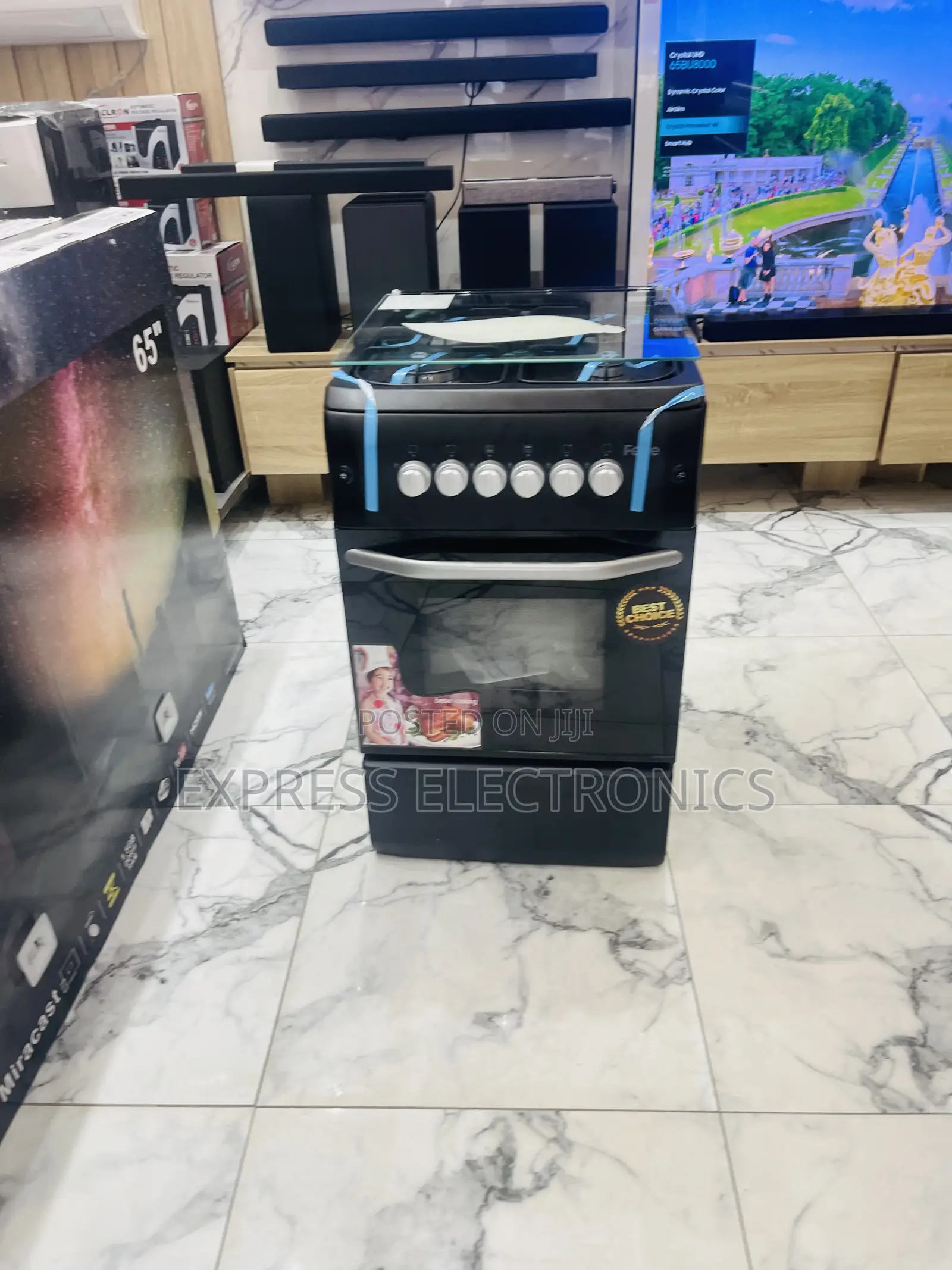 Classic and Best Volcano Gas Cooker Oven 50/50 4burner