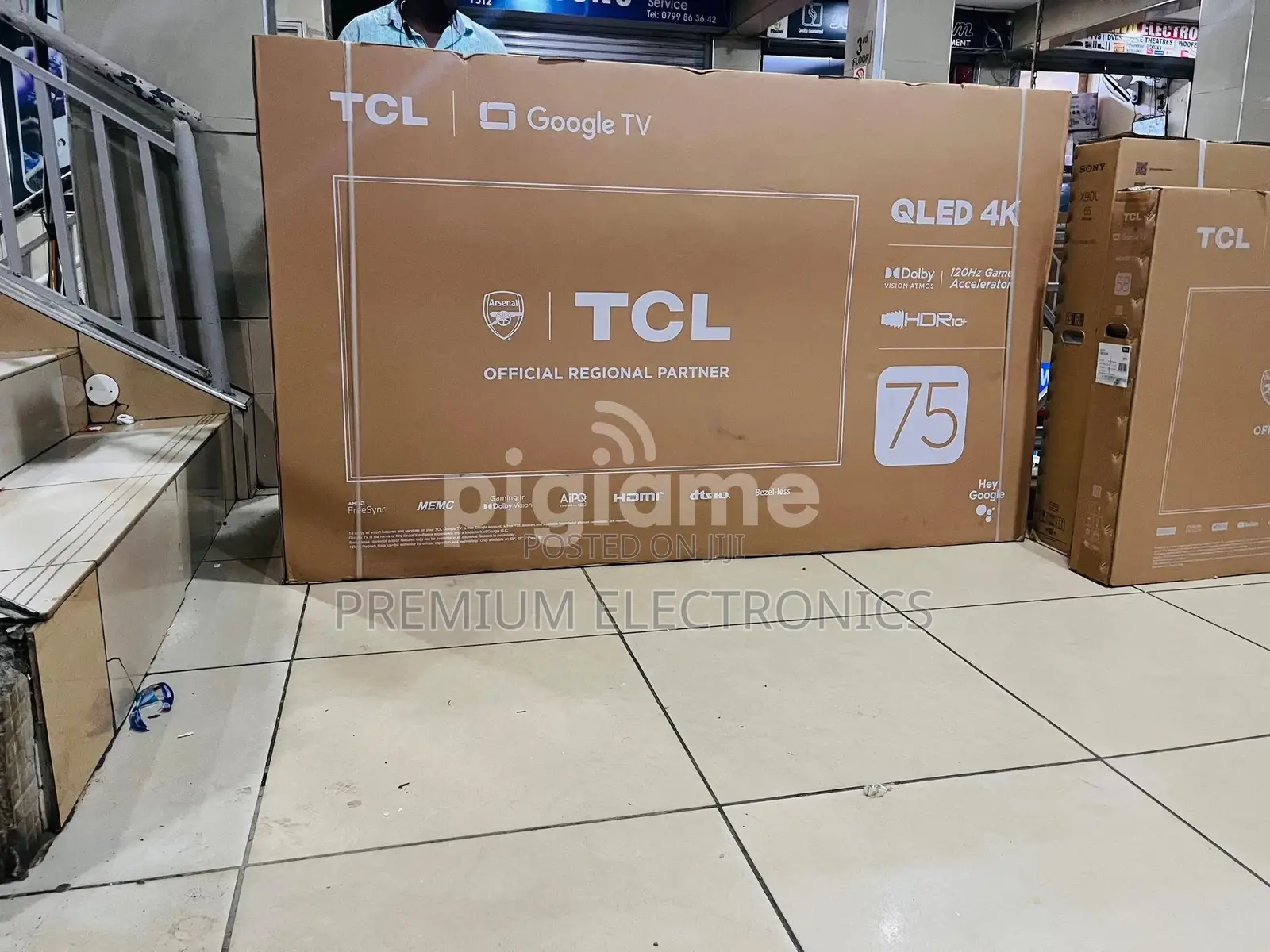 Upgrade To A Smarter Qled 75" Uhd Tcl Android 75p7k Tv