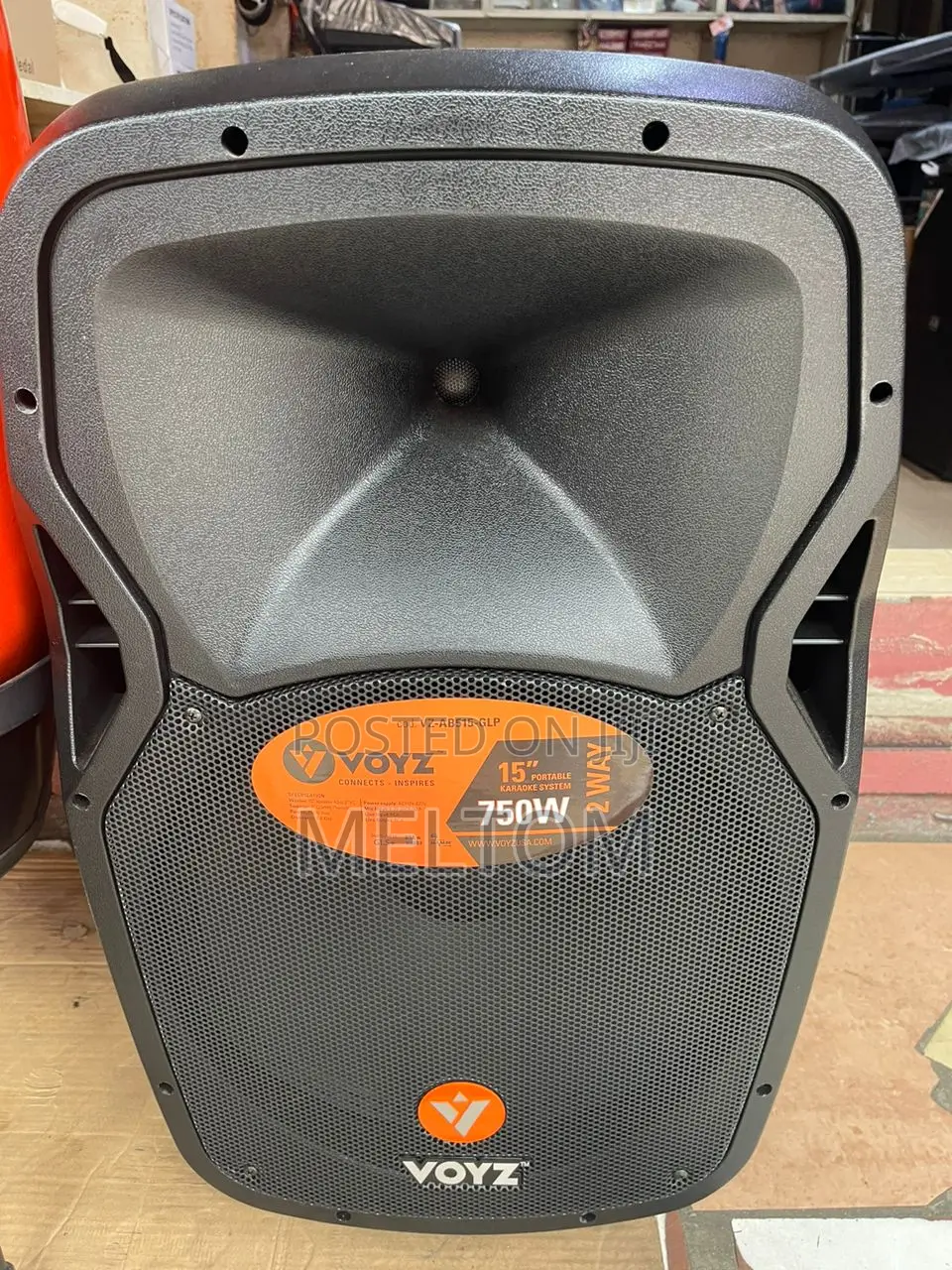 Voys 15inches Rechargeable Speaker 750W