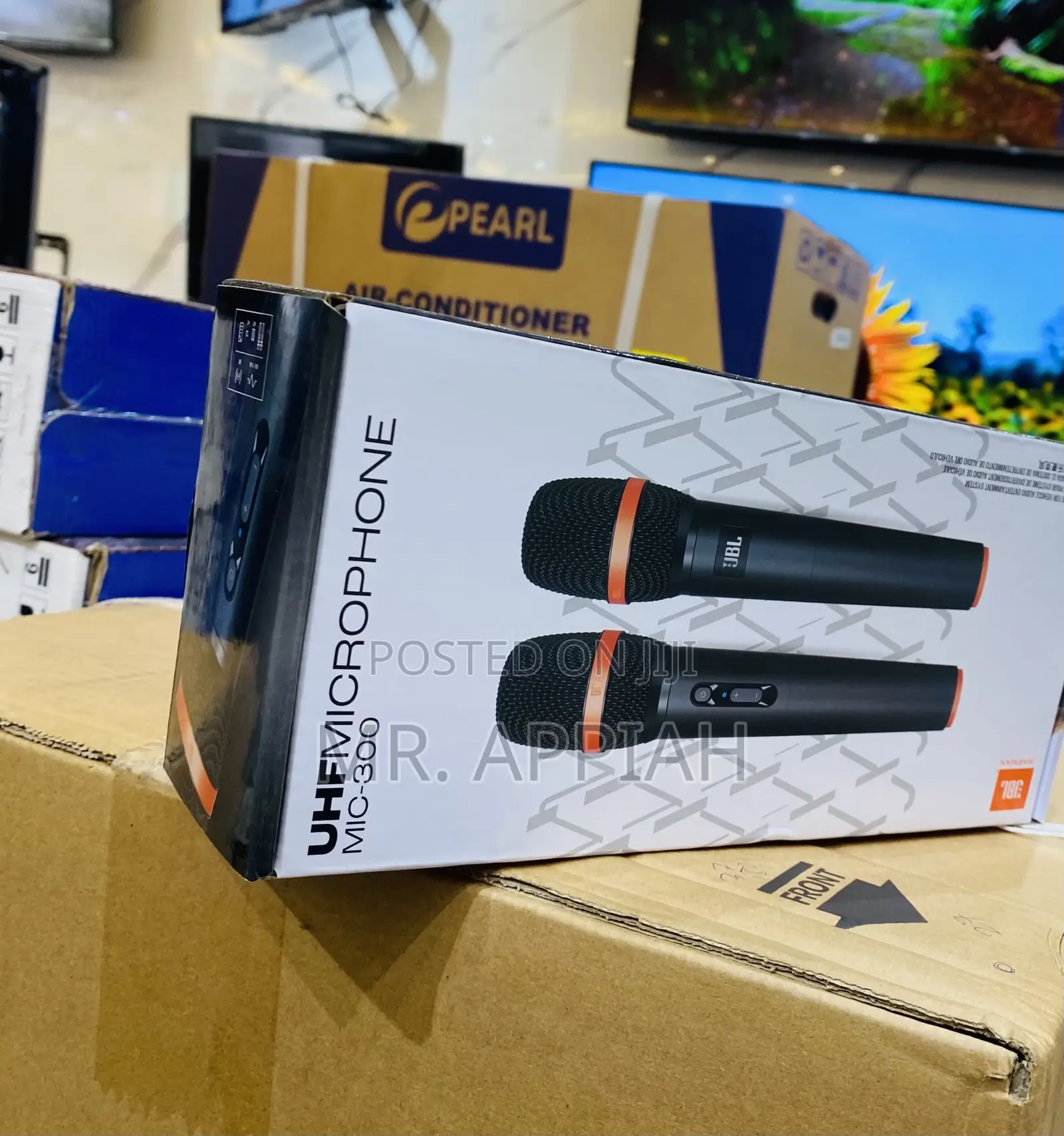 Shop JBL Wireless Two Microphone System(Black).