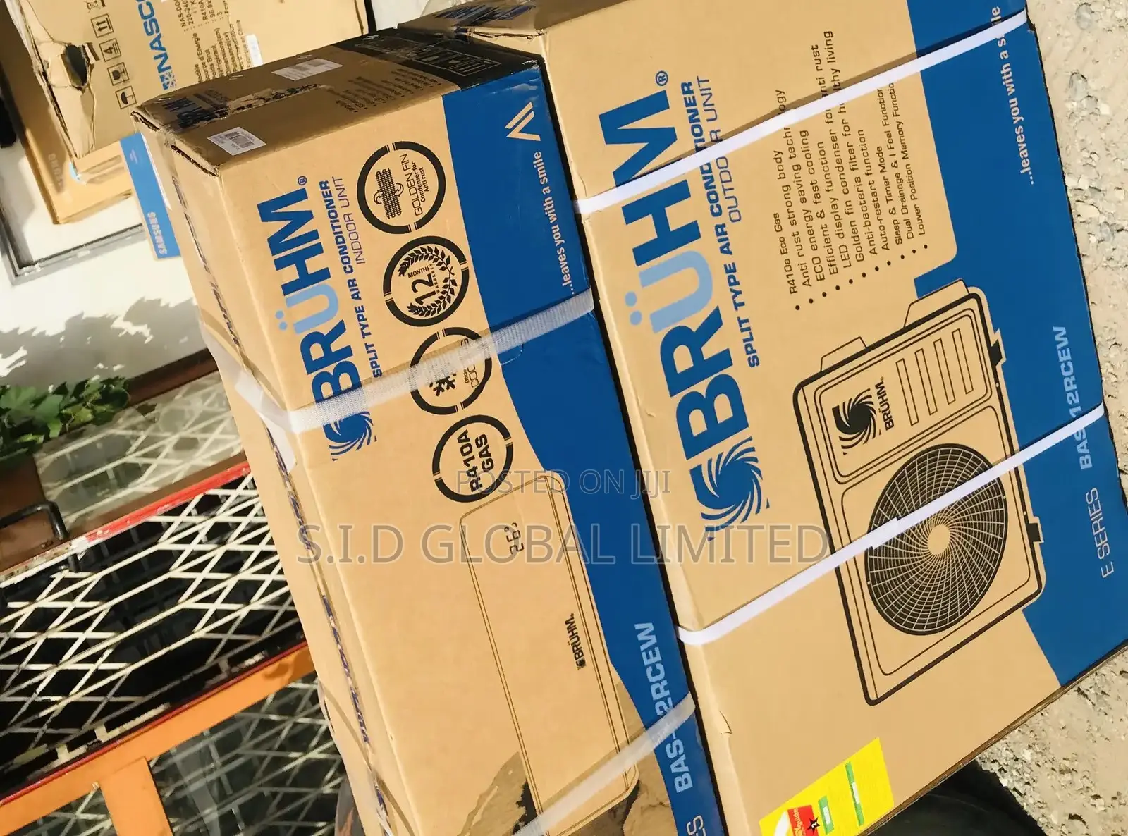 Gleaming Authentic Bruhm 1.5hp Split Air Conditioner