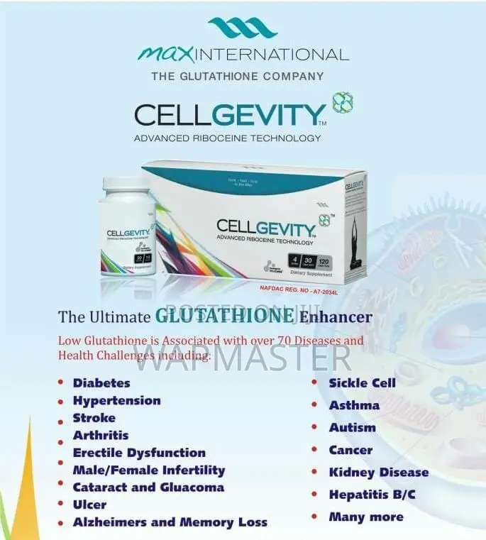 Max International Products Gxl, Omega 357, Cellgevity Etc