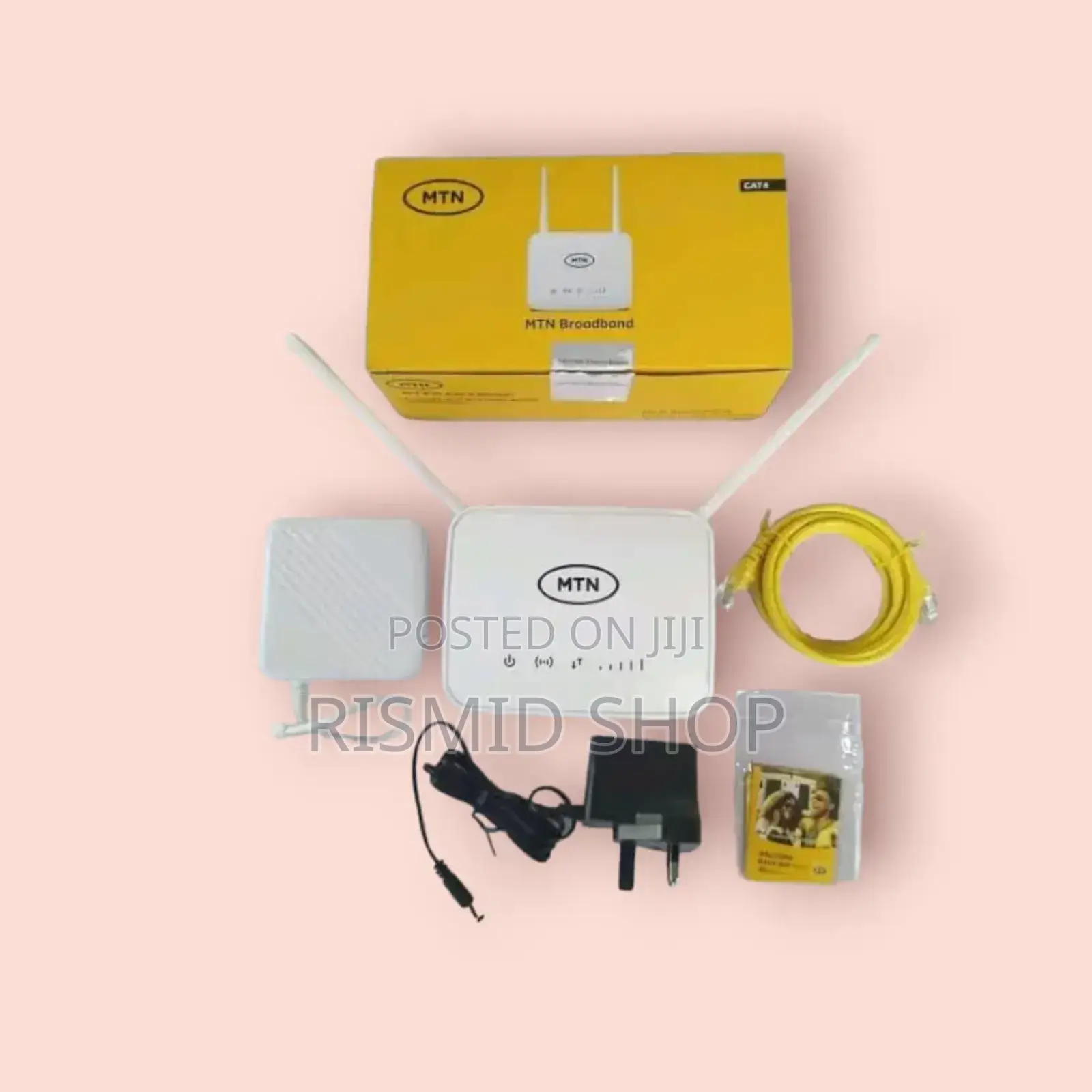MTN Universal Broadband 4g Router + Backup Power Bank